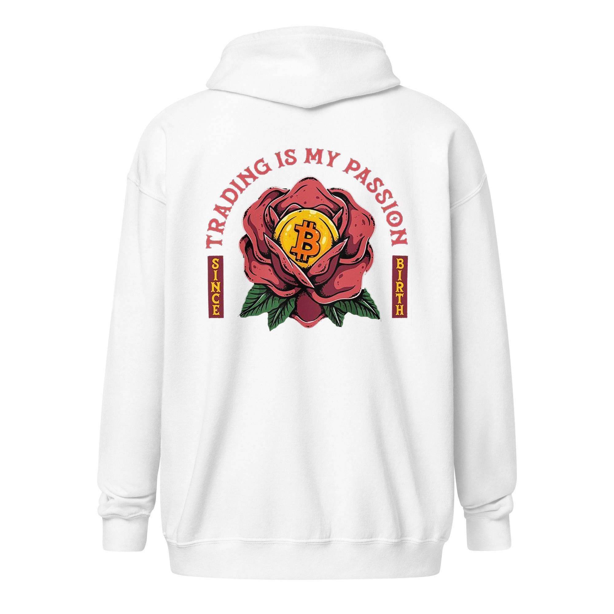 Trading Is My Passion Zip Up Hoodie - InvestmenTees