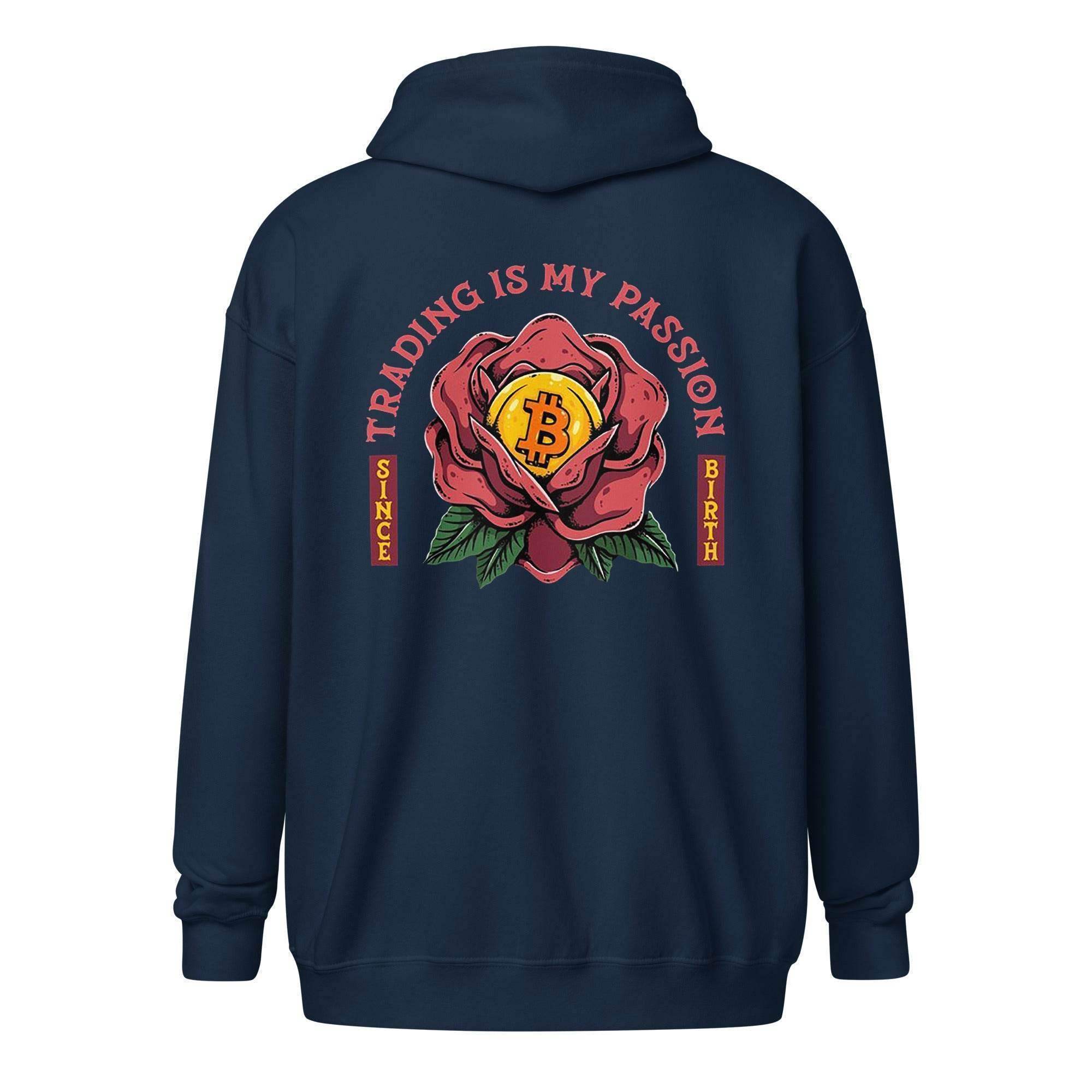 Trading Is My Passion Zip Up Hoodie - InvestmenTees