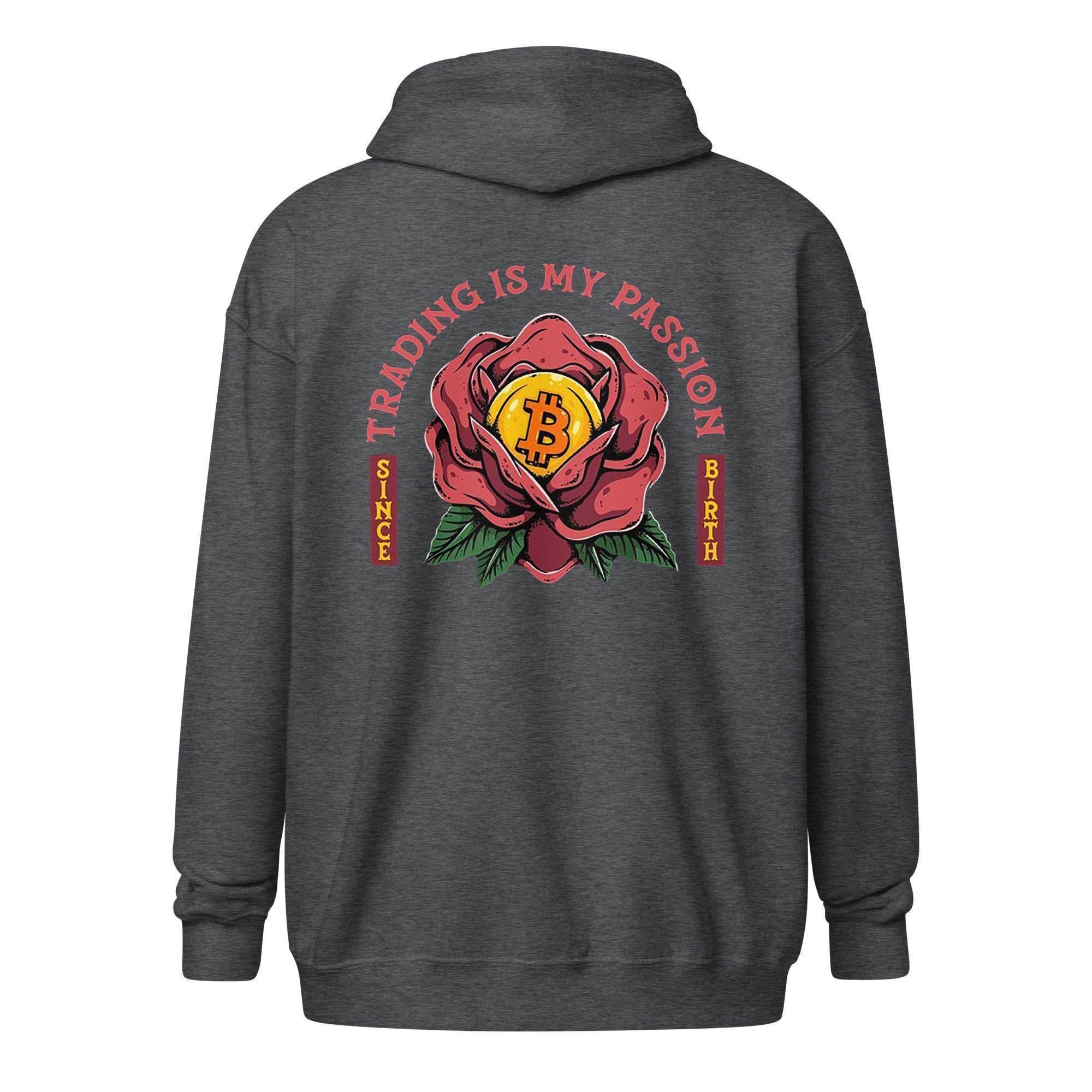 Trading Is My Passion Zip Up Hoodie - InvestmenTees
