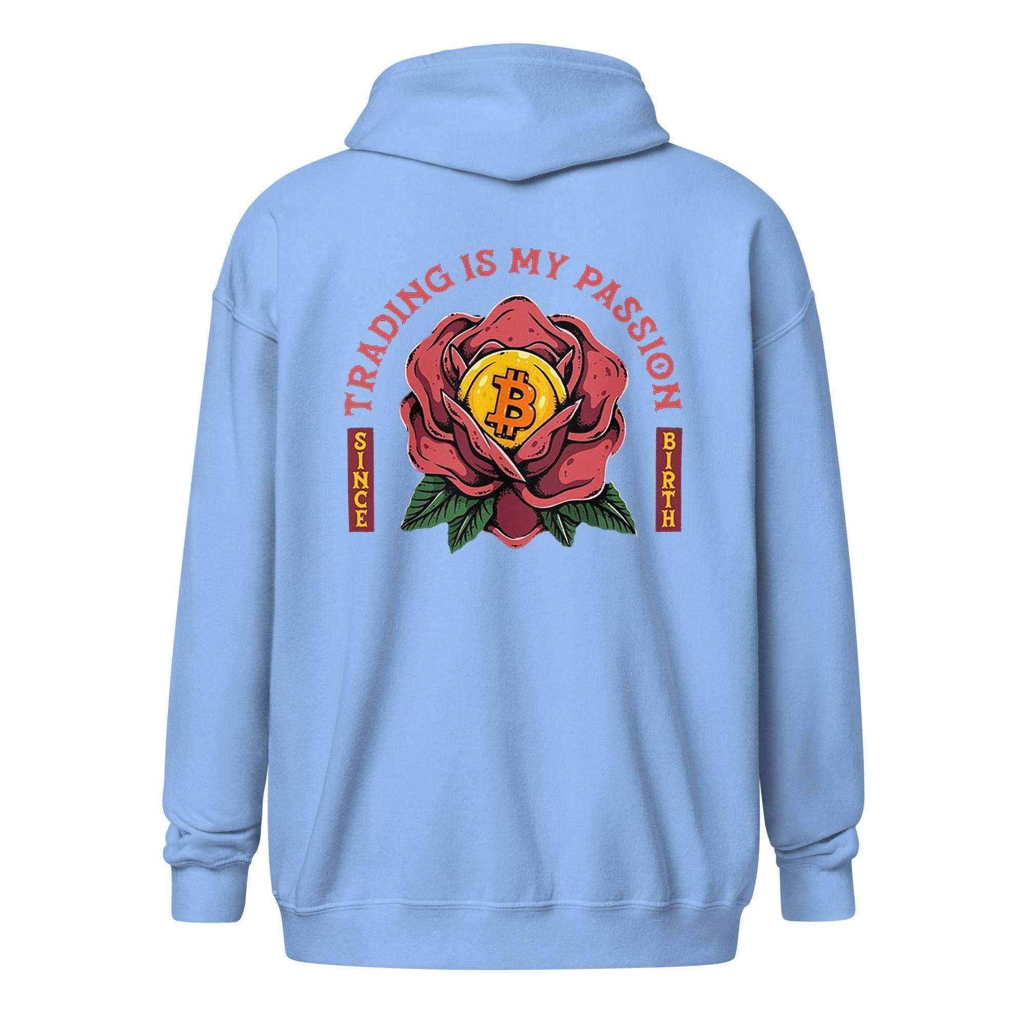Trading Is My Passion Zip Up Hoodie - InvestmenTees