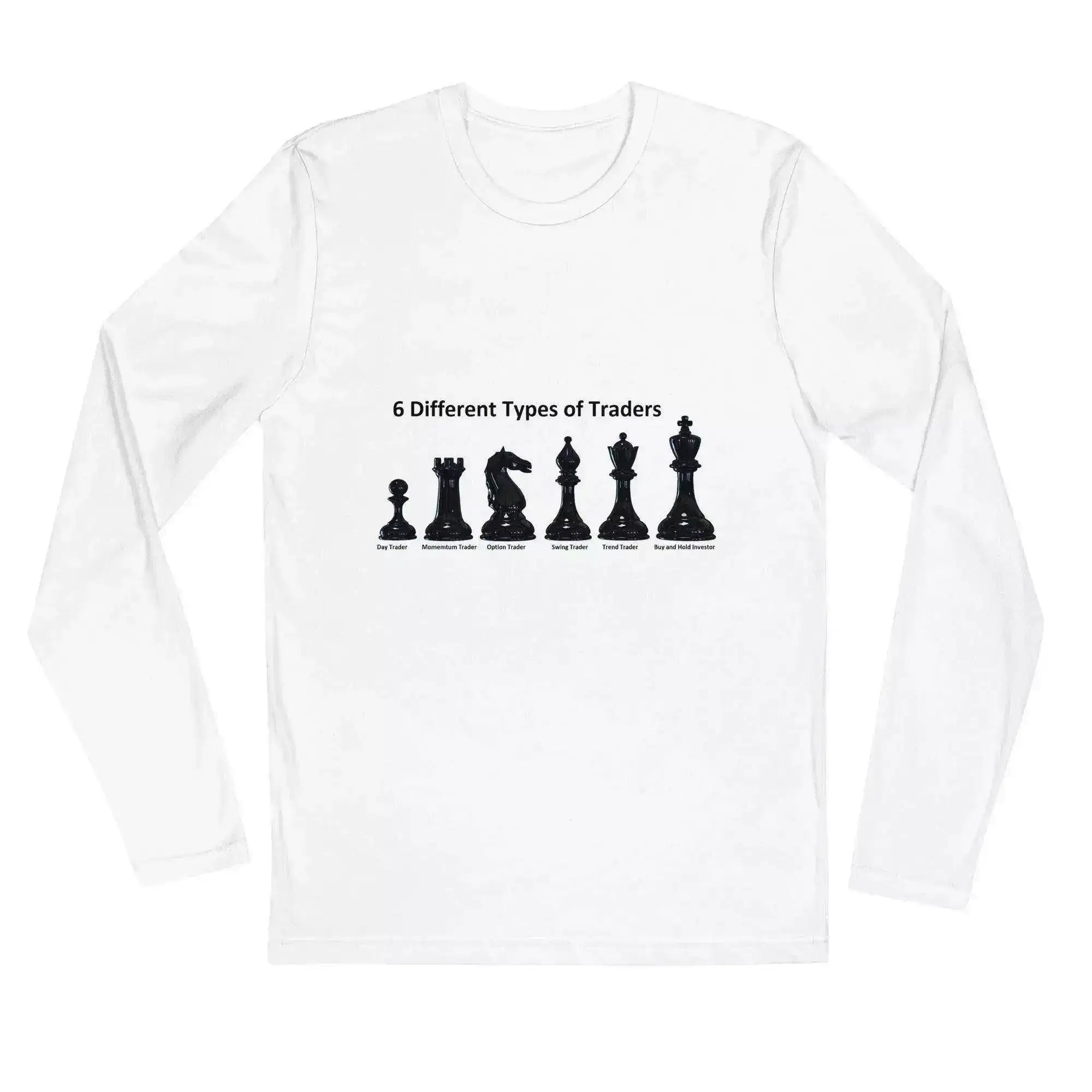 Types of Traders Long Sleeve T-Shirt - InvestmenTees