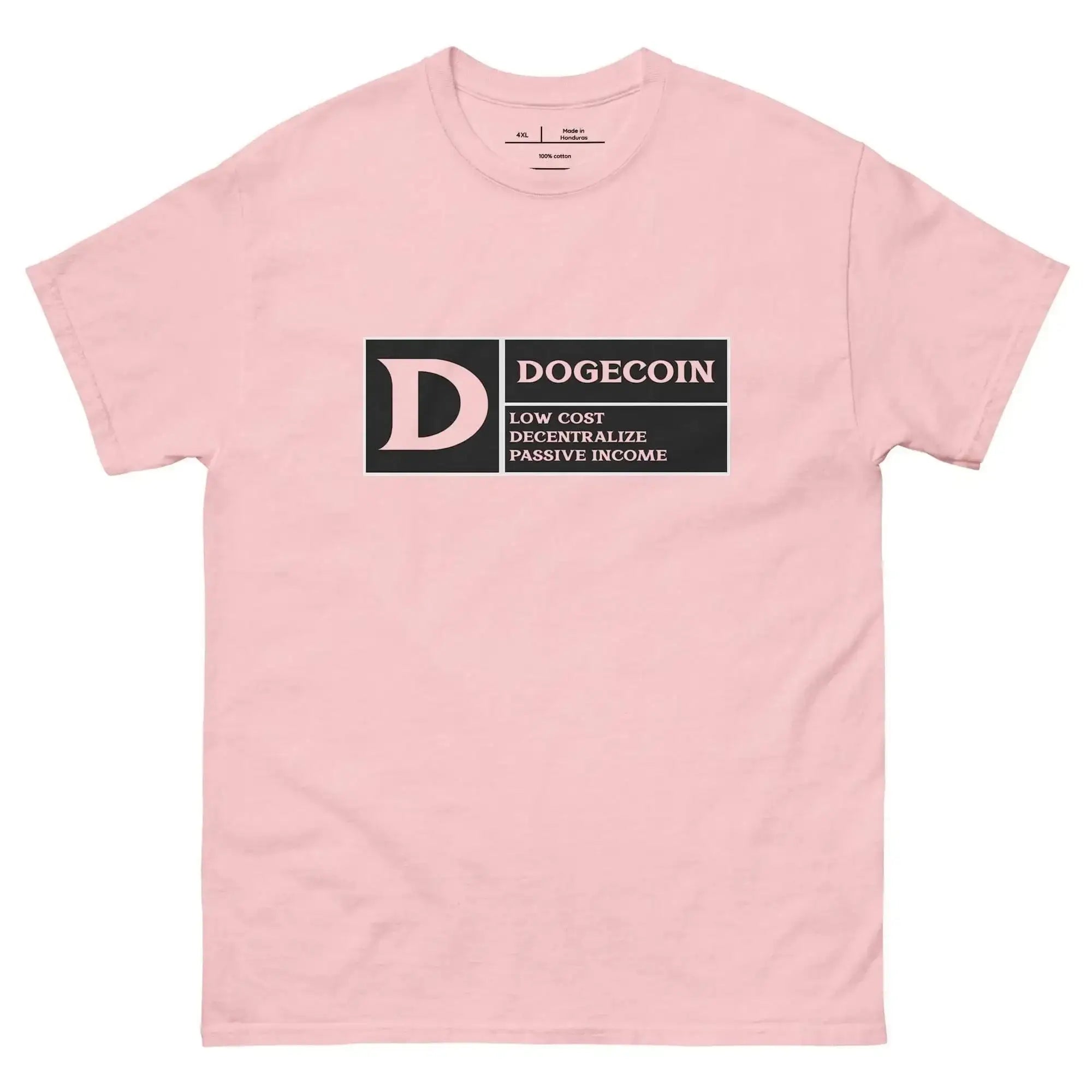 DogeCoin Label T-Shirt - InvestmenTees