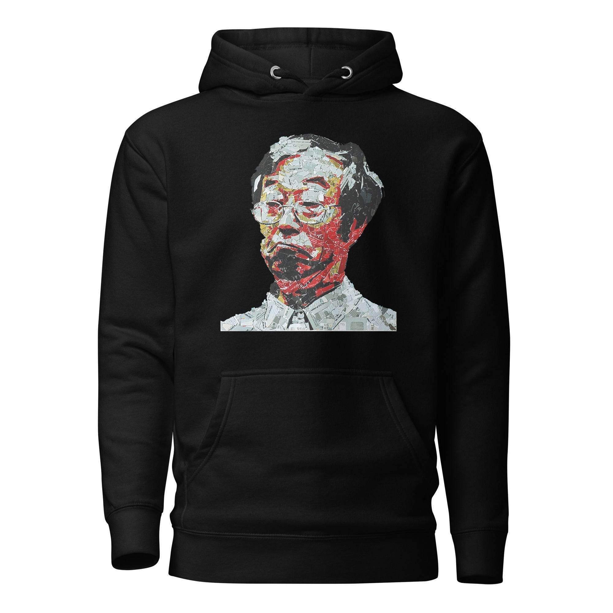 Satoshi Mosaic Pullover Hoodie - InvestmenTees