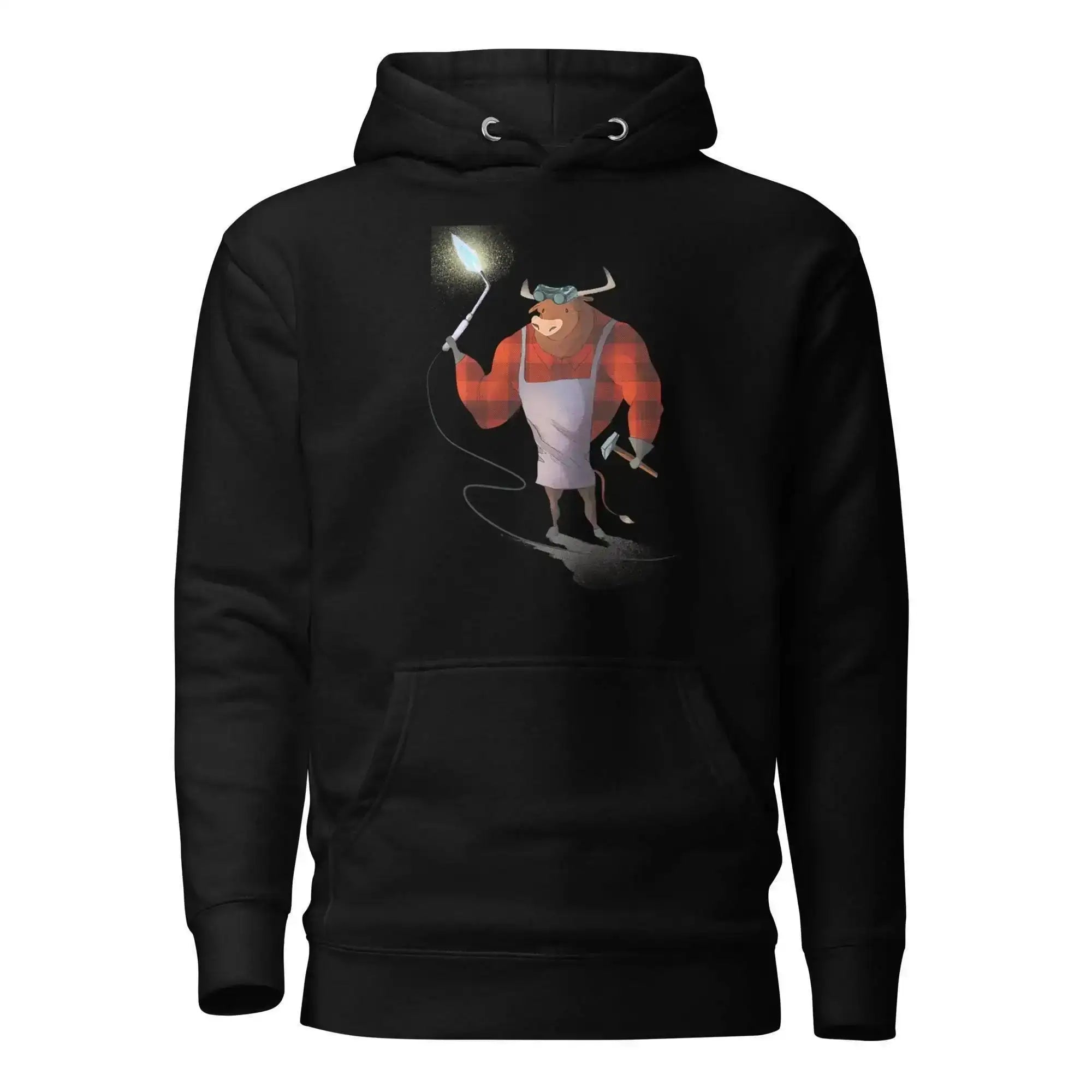 9-5 Bull Pullover Hoodie - InvestmenTees