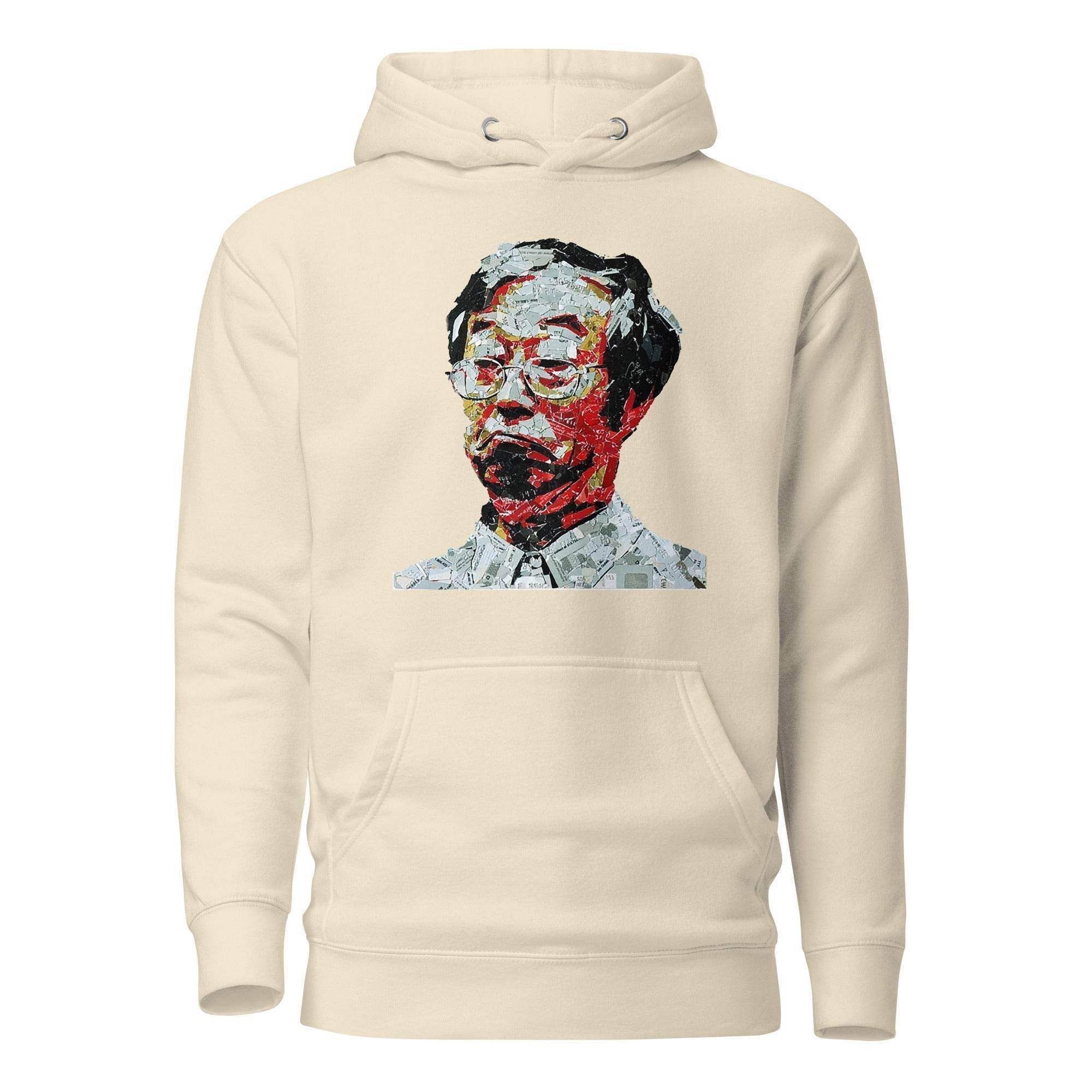 Satoshi Mosaic Pullover Hoodie - InvestmenTees
