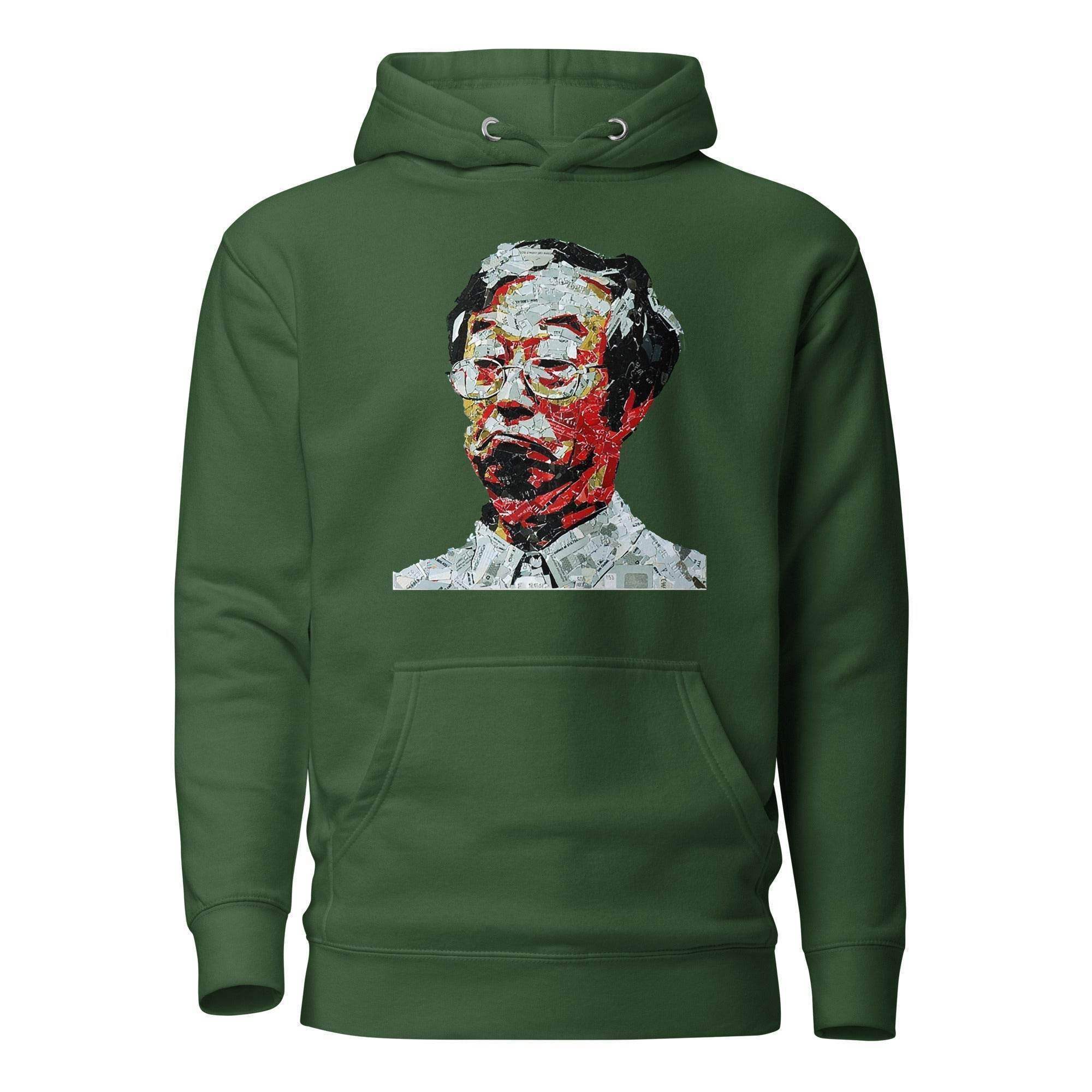 Satoshi Mosaic Pullover Hoodie - InvestmenTees