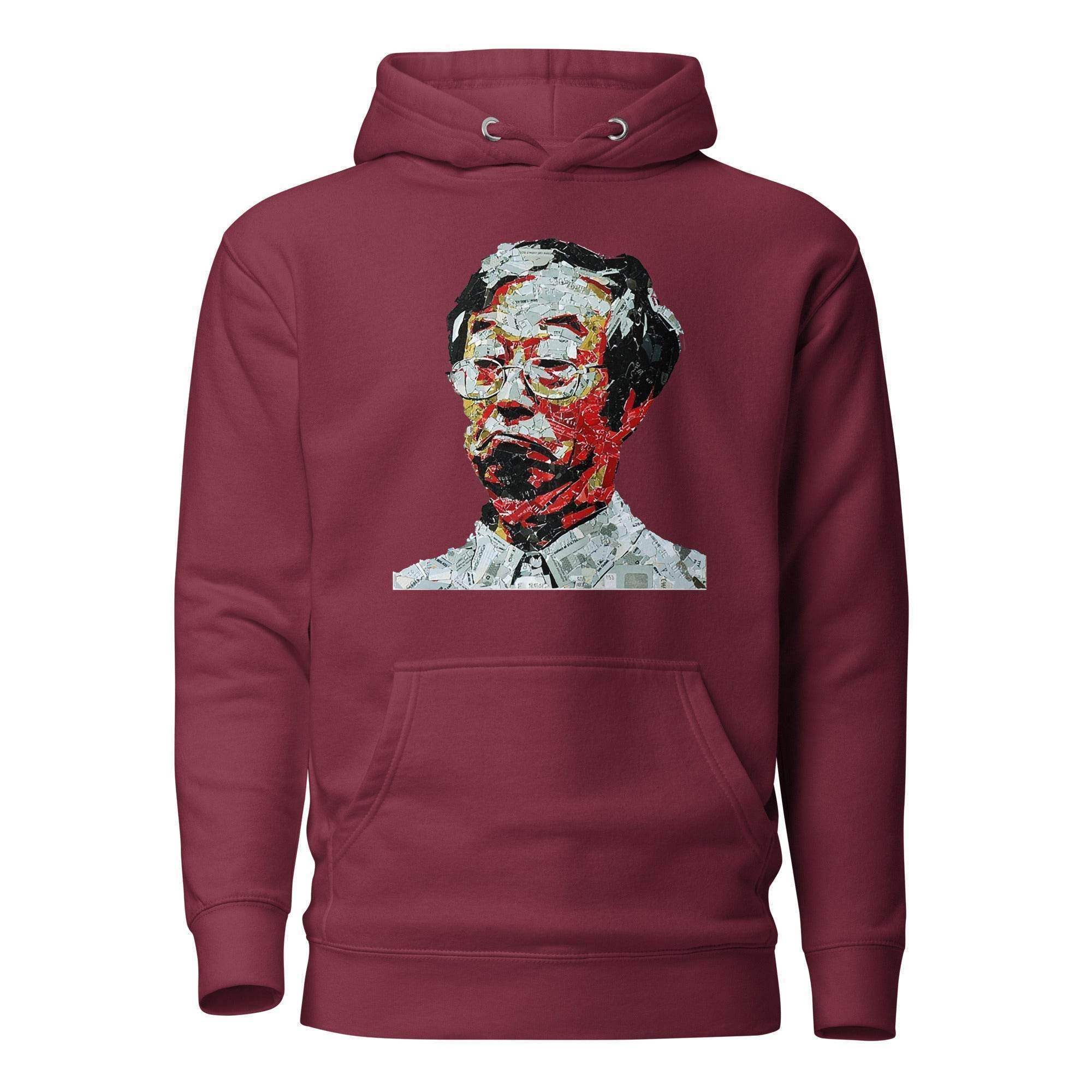 Satoshi Mosaic Pullover Hoodie - InvestmenTees