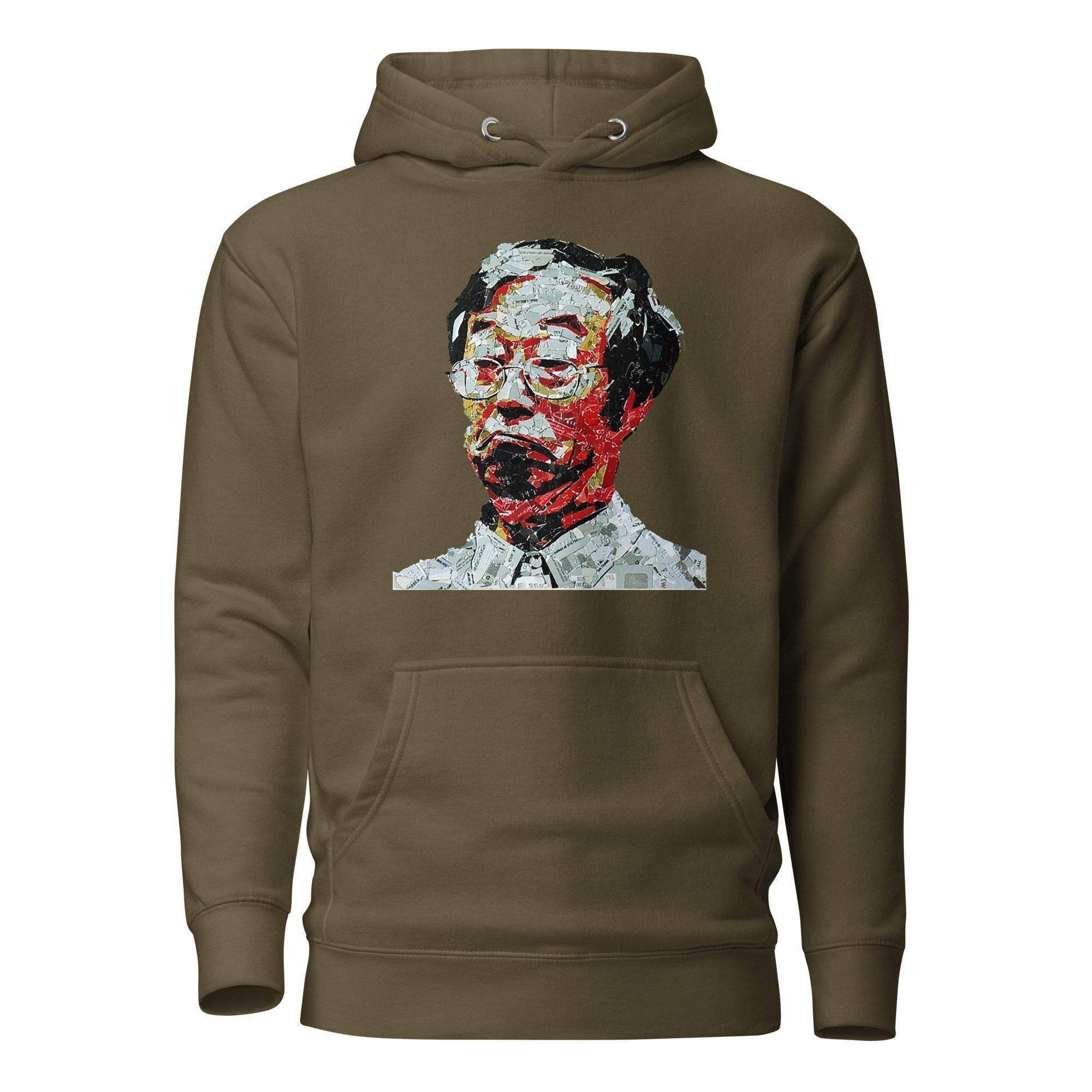 Satoshi Mosaic Pullover Hoodie - InvestmenTees