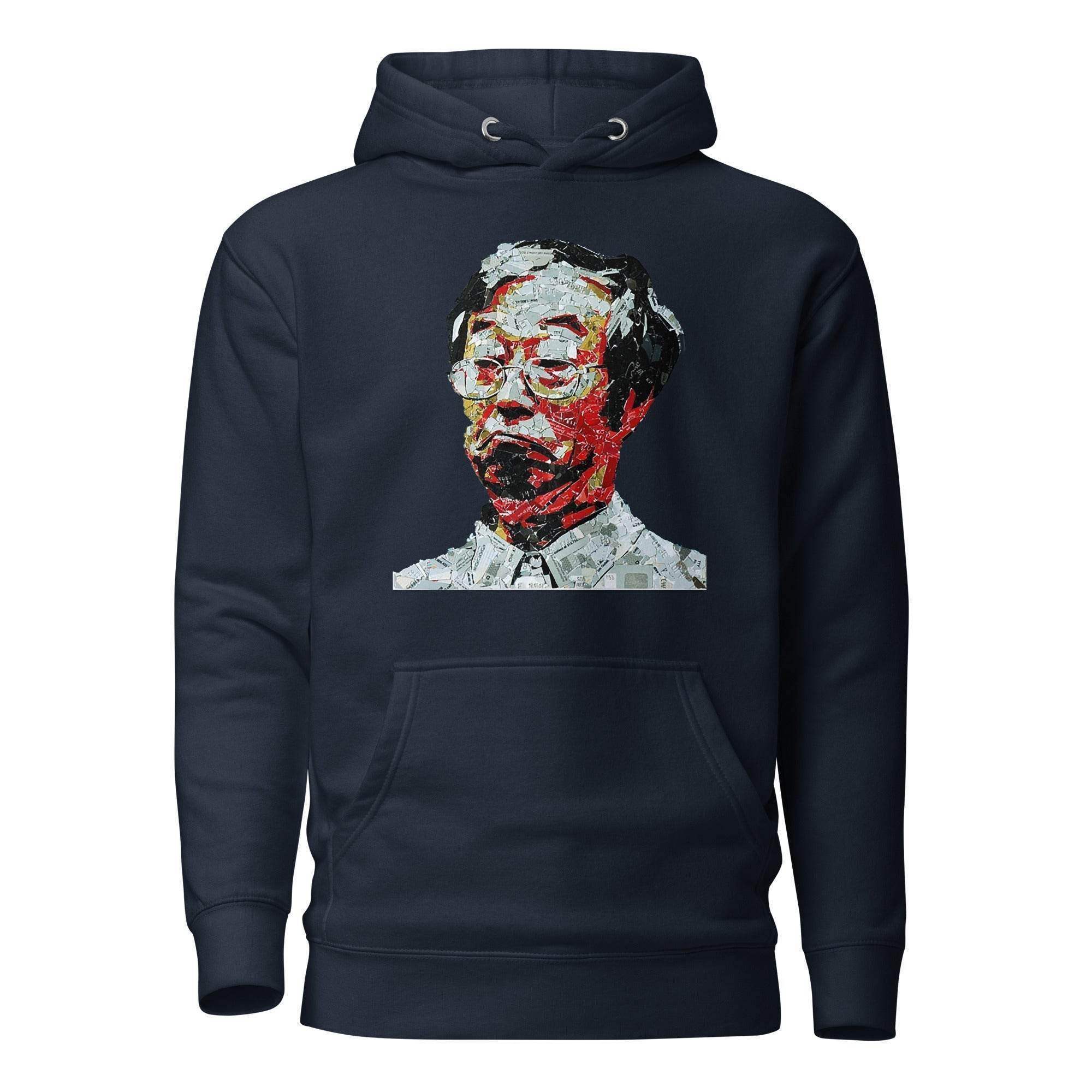 Satoshi Mosaic Pullover Hoodie - InvestmenTees