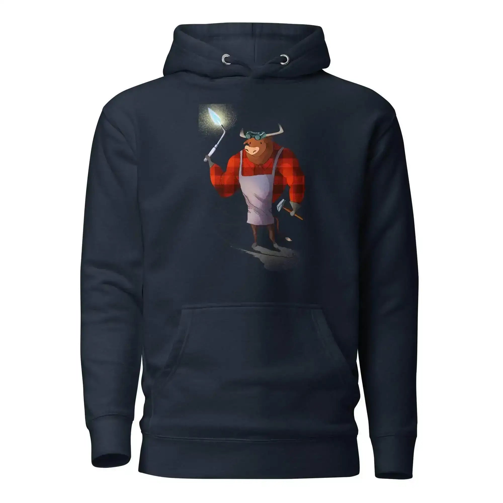 9-5 Bull Pullover Hoodie - InvestmenTees