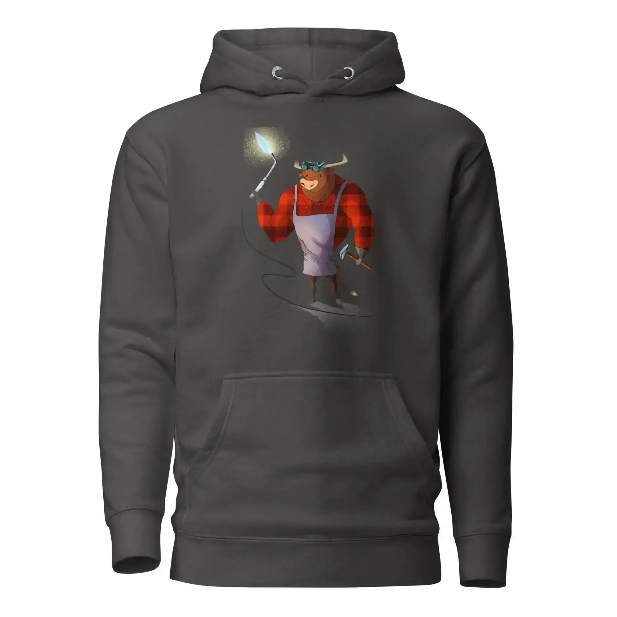 9-5 Bull Pullover Hoodie - InvestmenTees