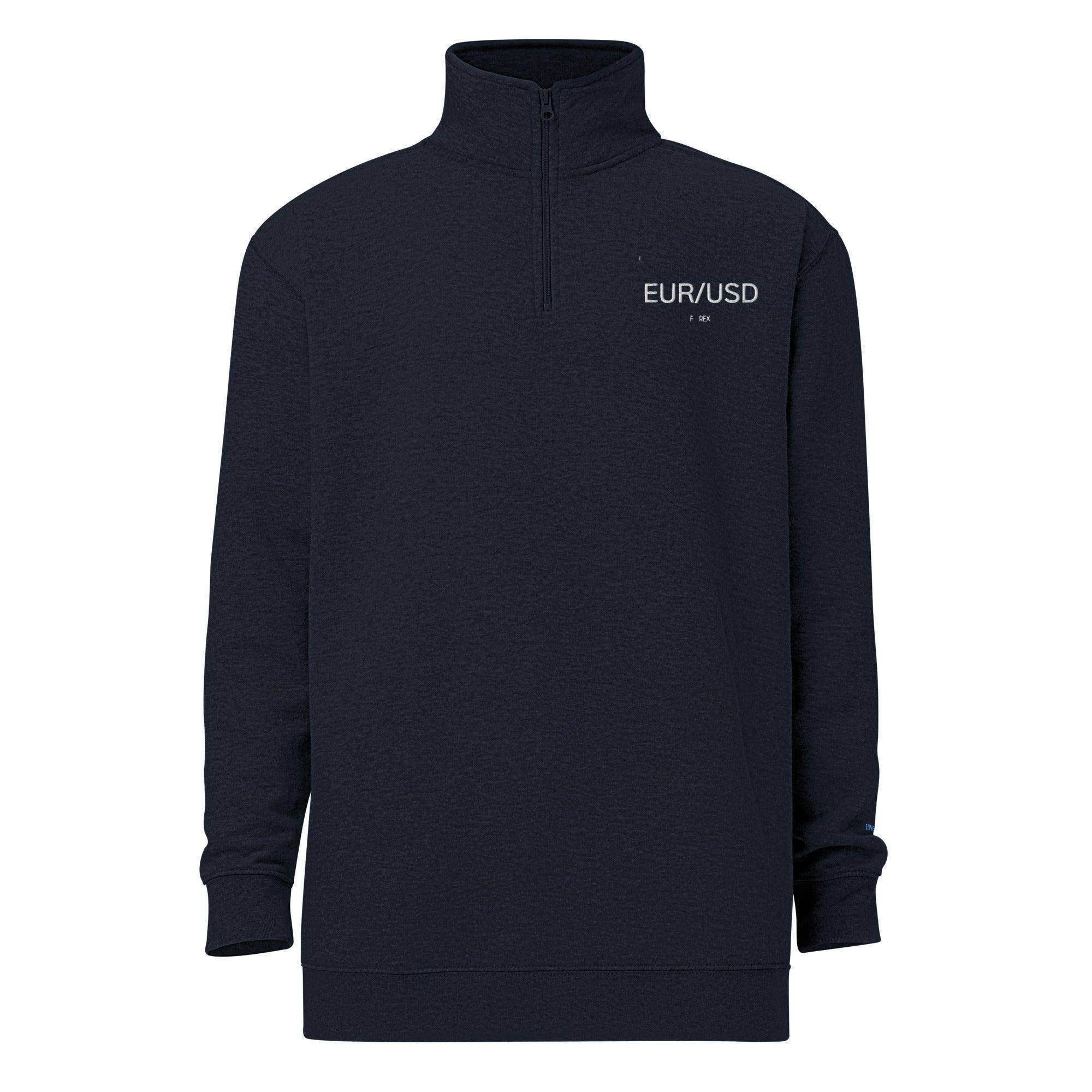 USD | EUR Spot Pair Fleece Pullover - InvestmenTees