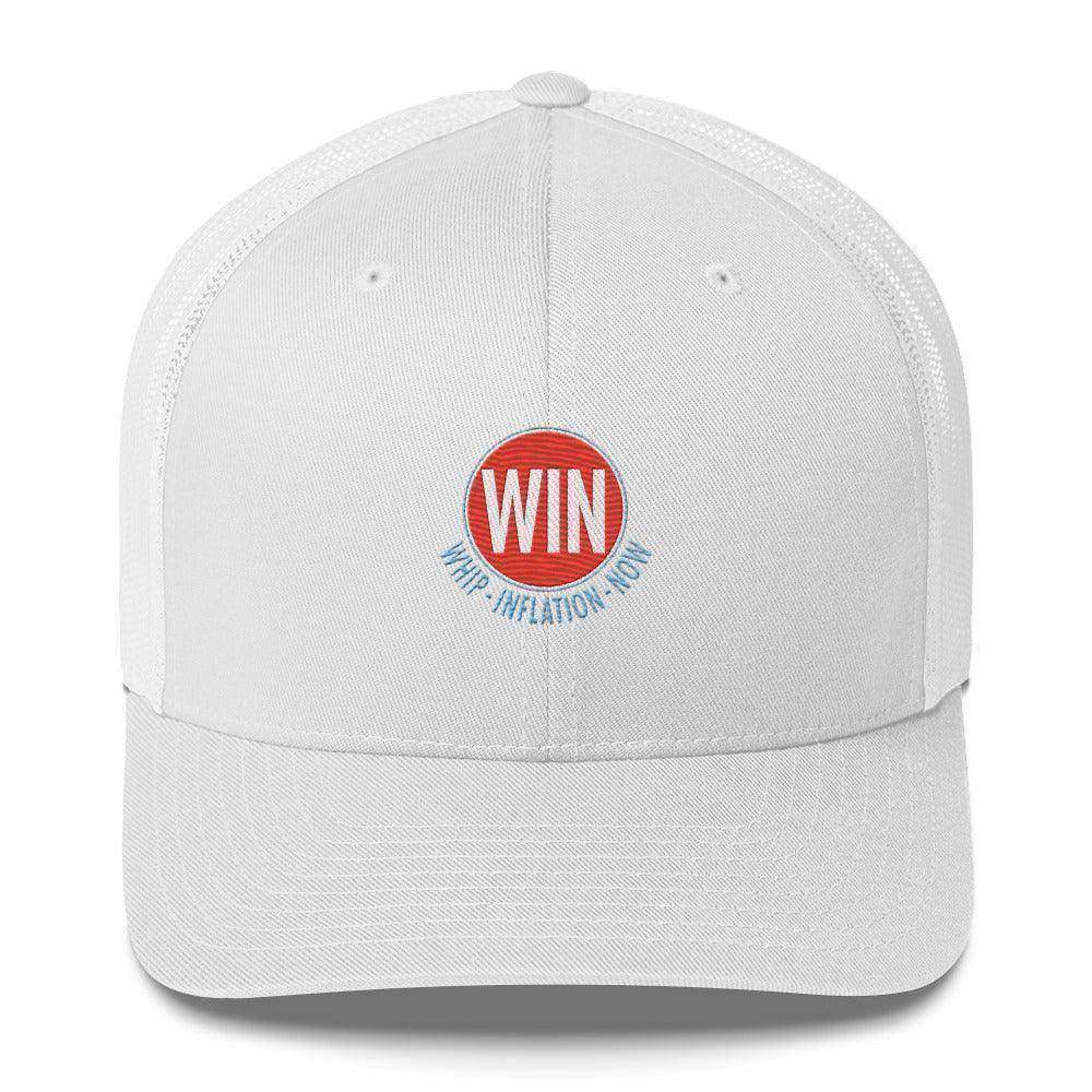W.I.N. | Whip Inflation Now Trucker Cap - InvestmenTees