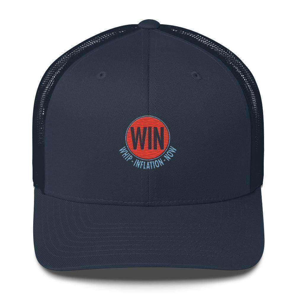 W.I.N. | Whip Inflation Now Trucker Cap - InvestmenTees
