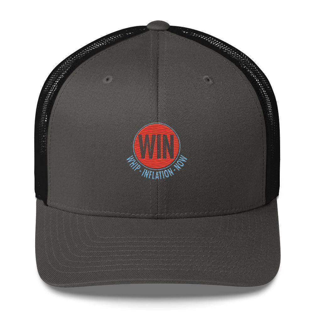 W.I.N. | Whip Inflation Now Trucker Cap - InvestmenTees