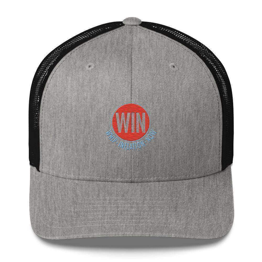 W.I.N. | Whip Inflation Now Trucker Cap - InvestmenTees