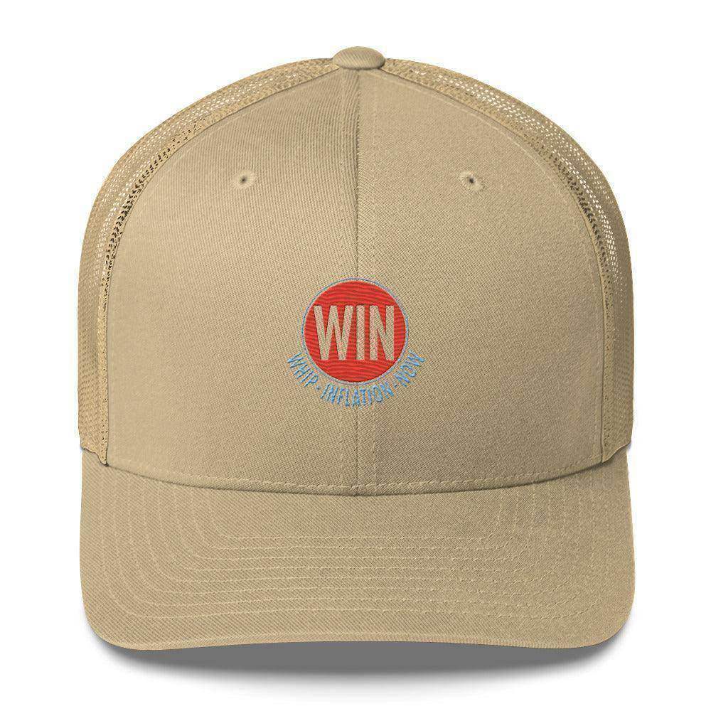 W.I.N. | Whip Inflation Now Trucker Cap - InvestmenTees