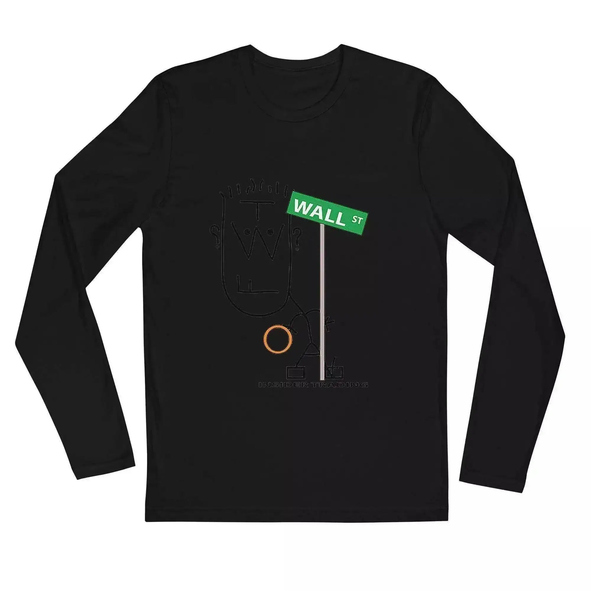 Wall Street Insider Trading Long Sleeve T-Shirt - InvestmenTees