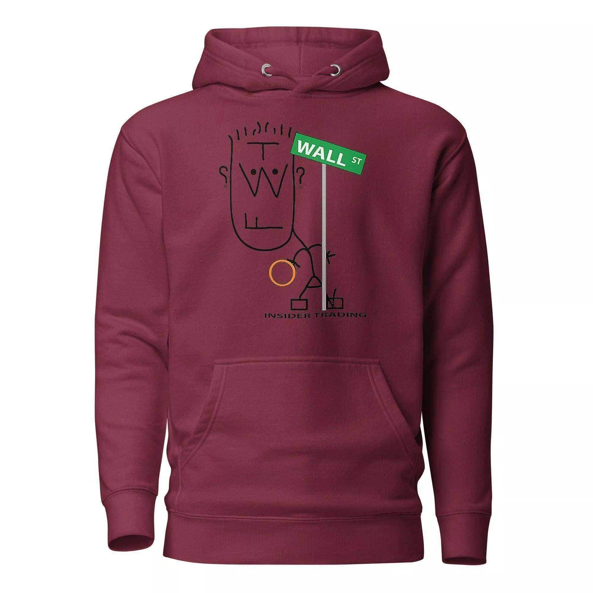 Wall Street Insider Trading Pullover Hoodie - InvestmenTees