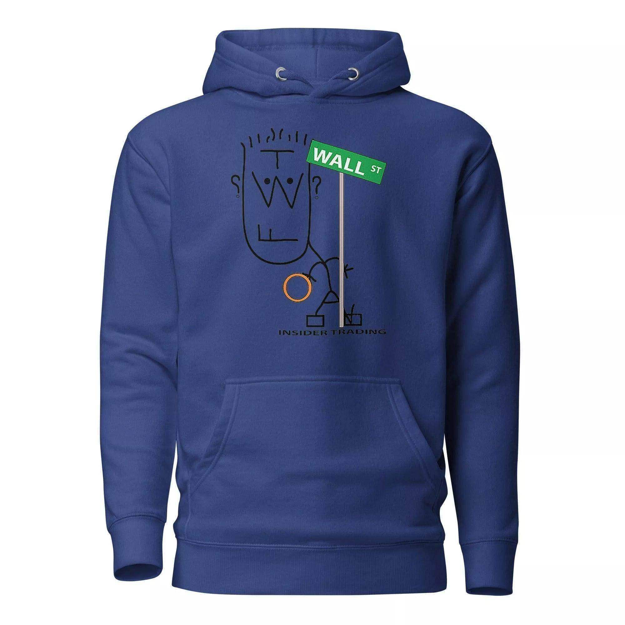 Wall Street Insider Trading Pullover Hoodie - InvestmenTees