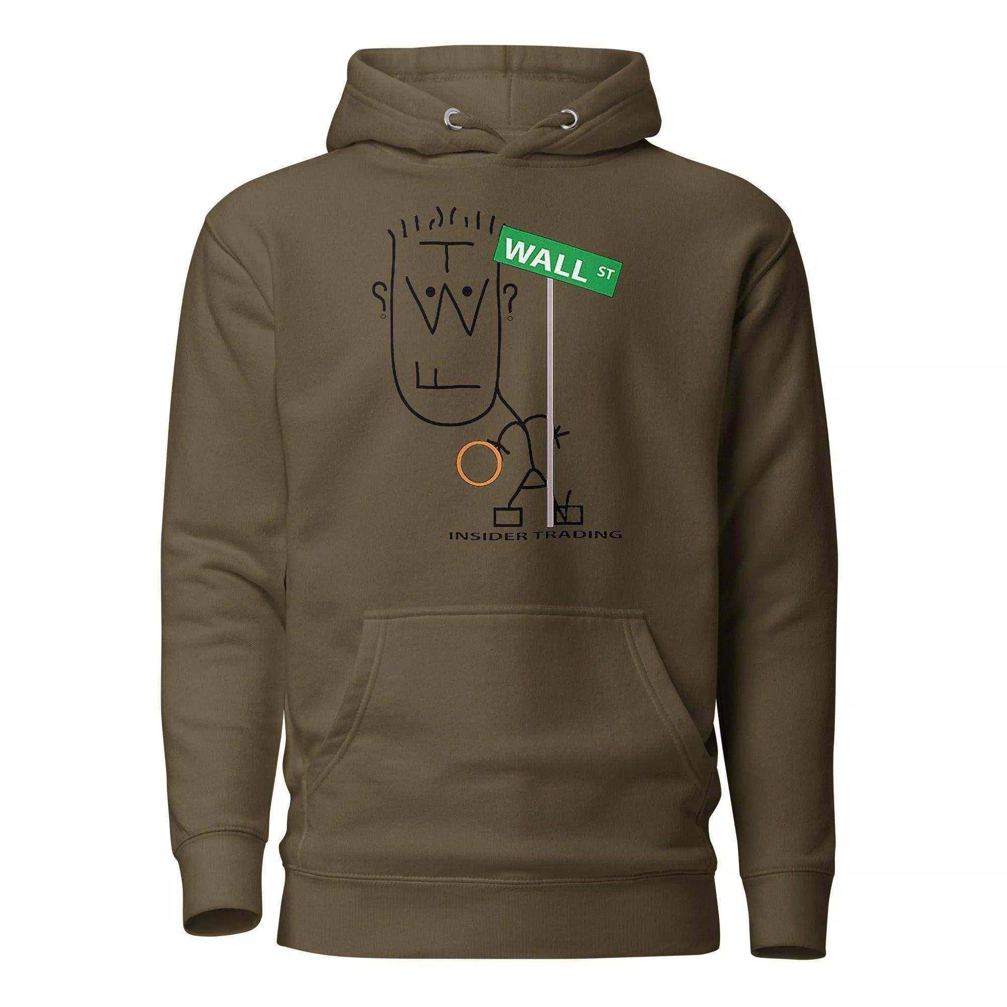 Wall Street Insider Trading Pullover Hoodie - InvestmenTees