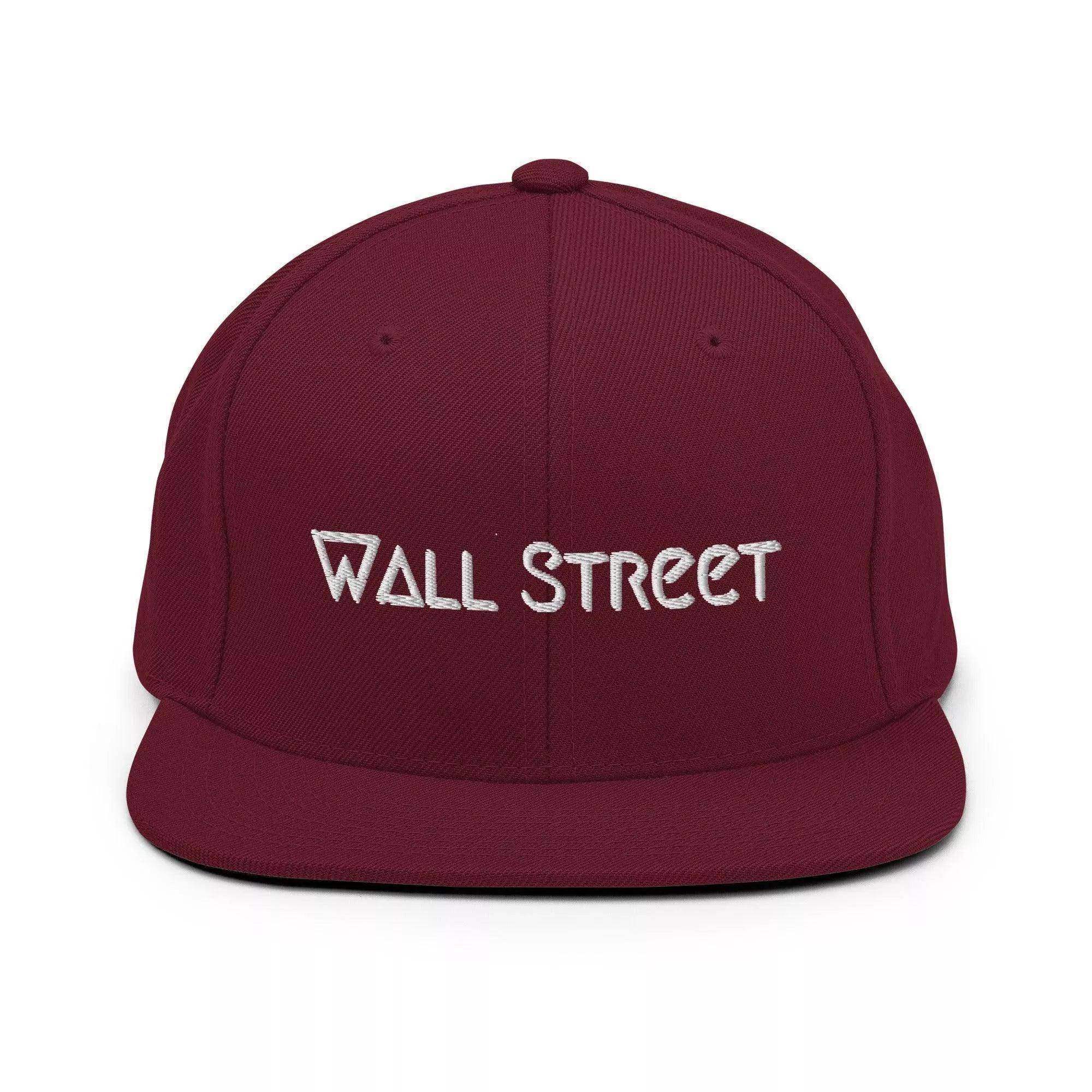 Wall Street | Finance Snapback Hat - InvestmenTees