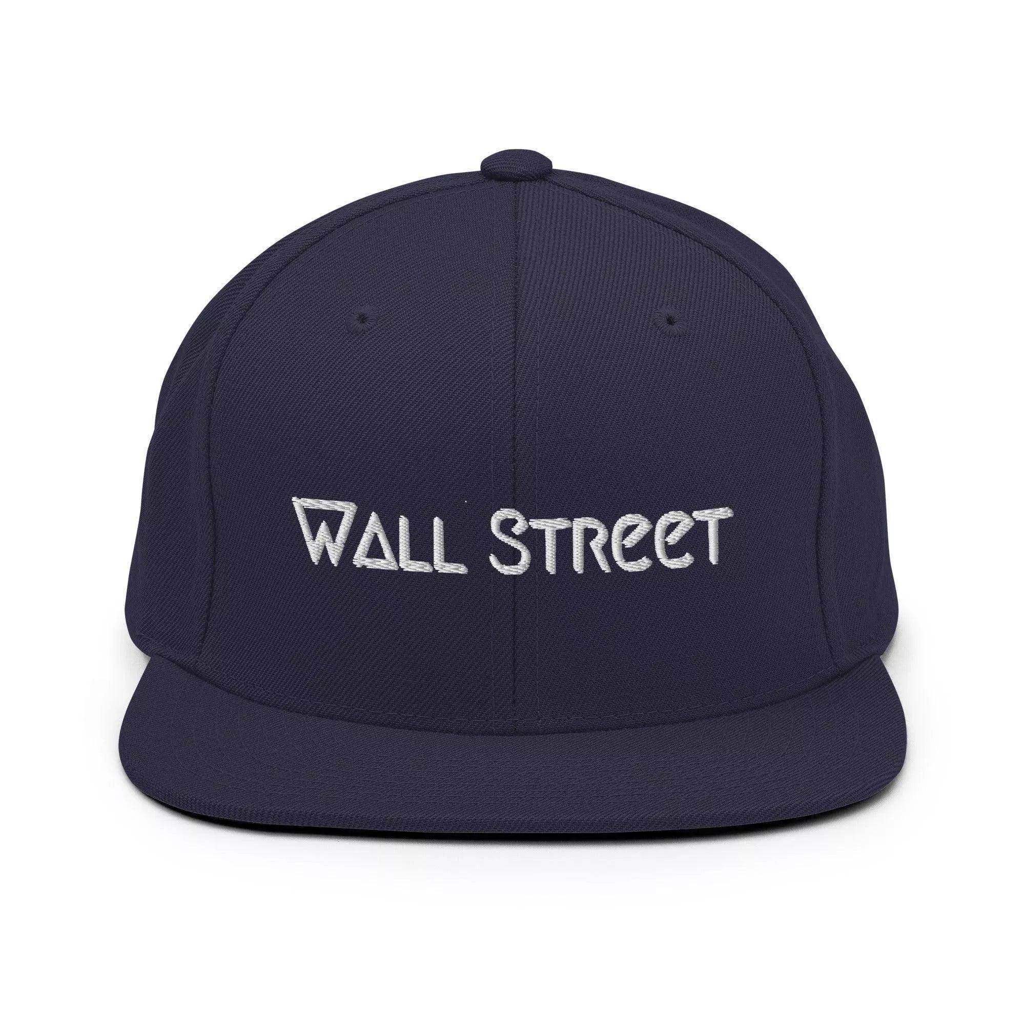 Wall Street | Finance Snapback Hat - InvestmenTees