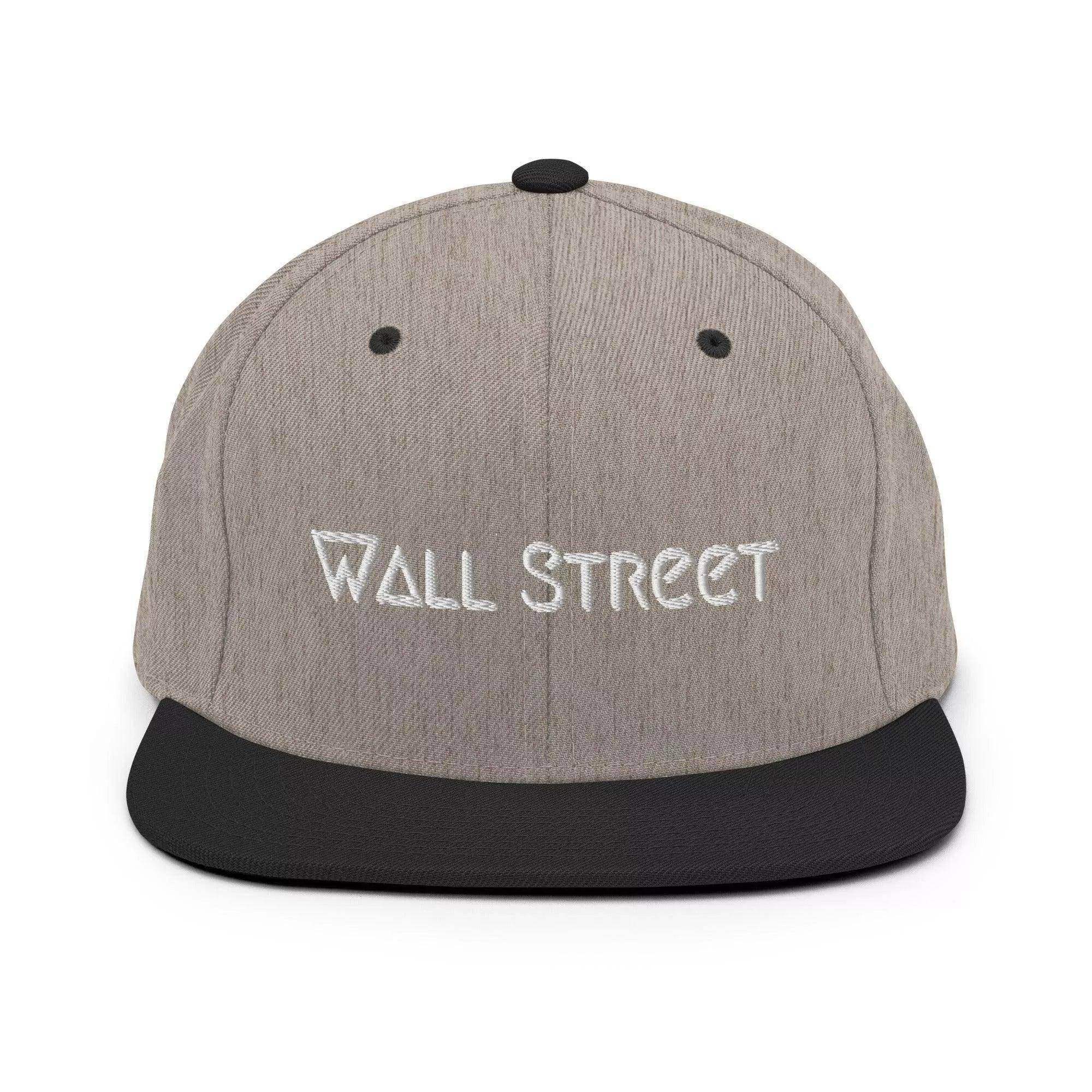 Wall Street | Finance Snapback Hat - InvestmenTees