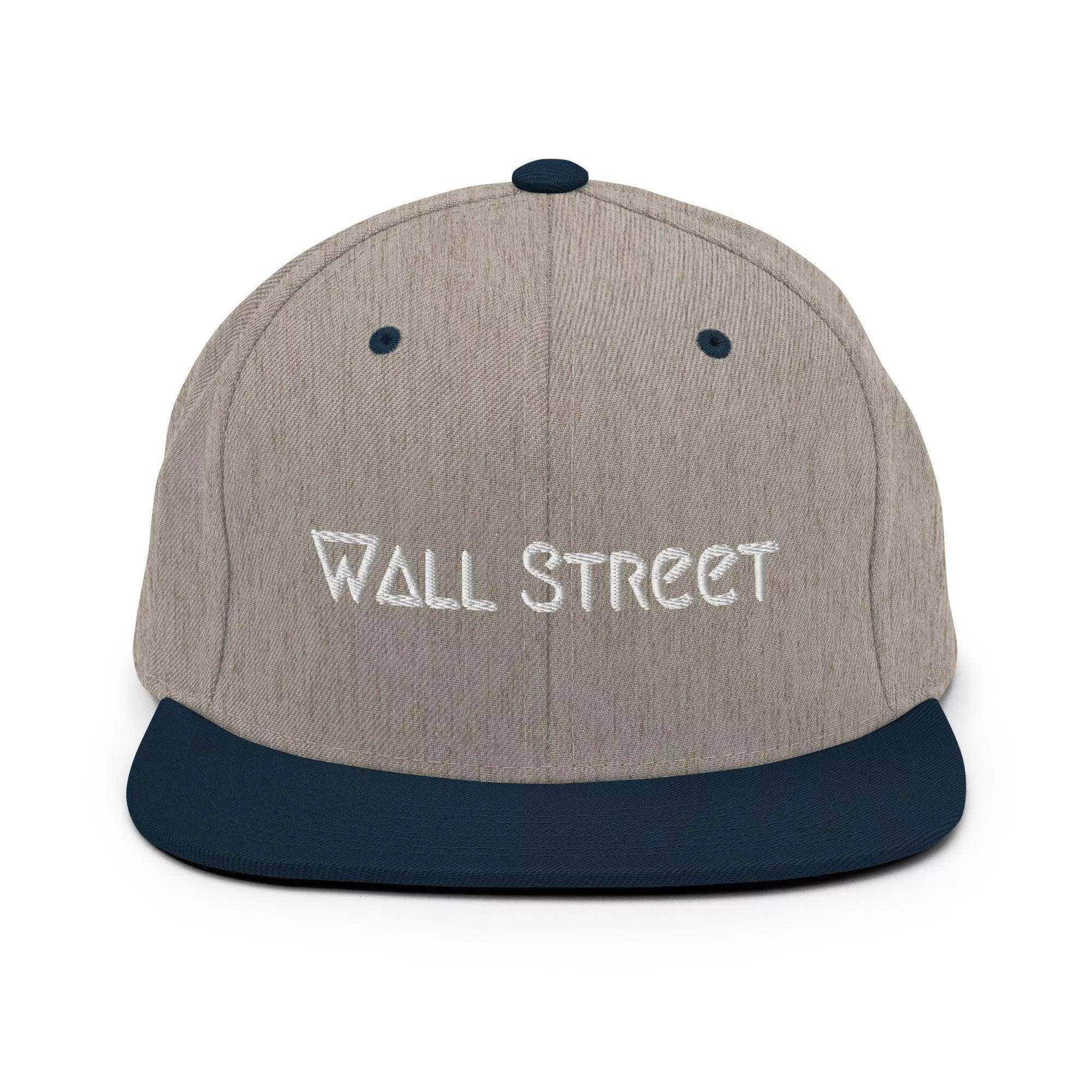 Wall Street | Finance Snapback Hat - InvestmenTees