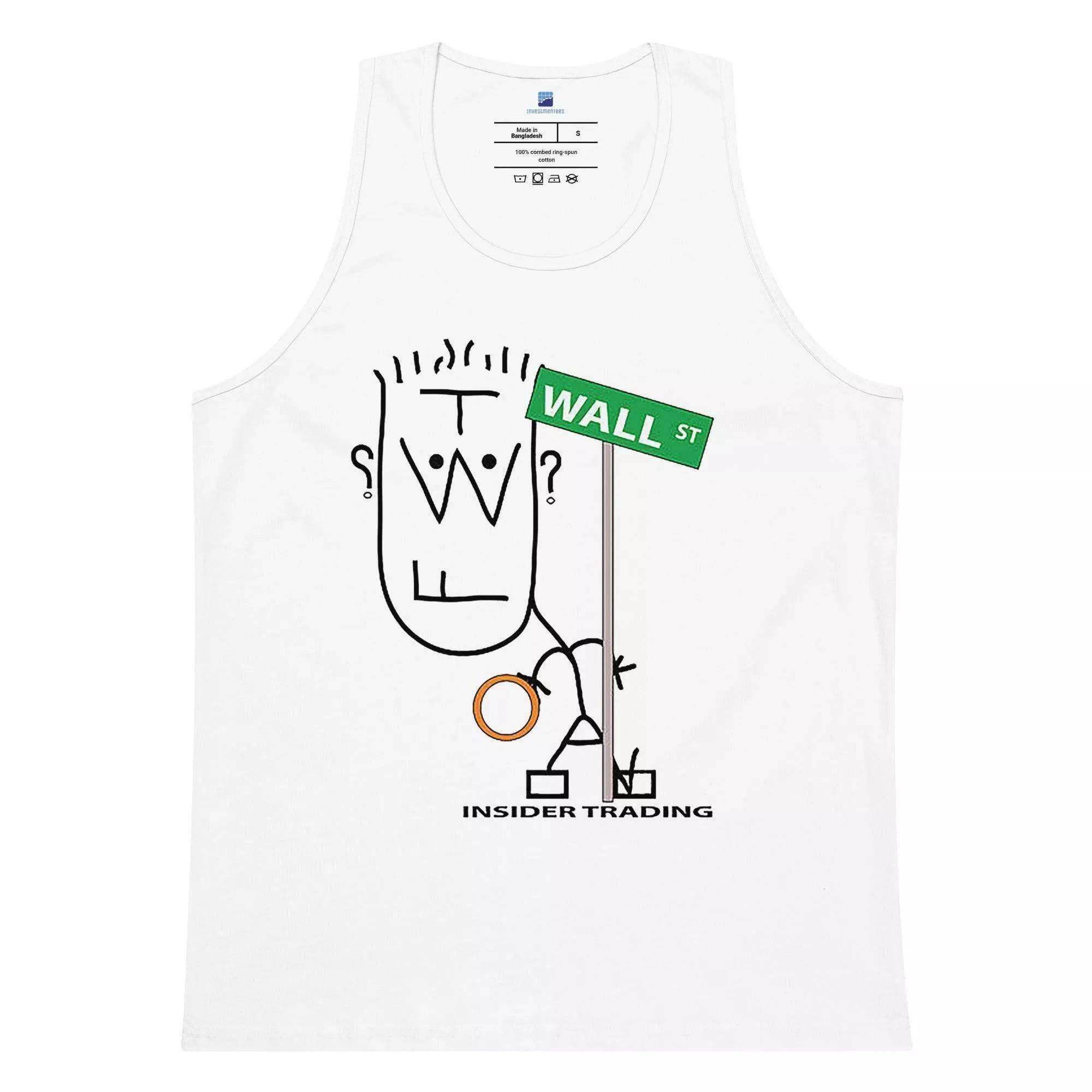 Wall Street | Insider Trading Tank Top - InvestmenTees