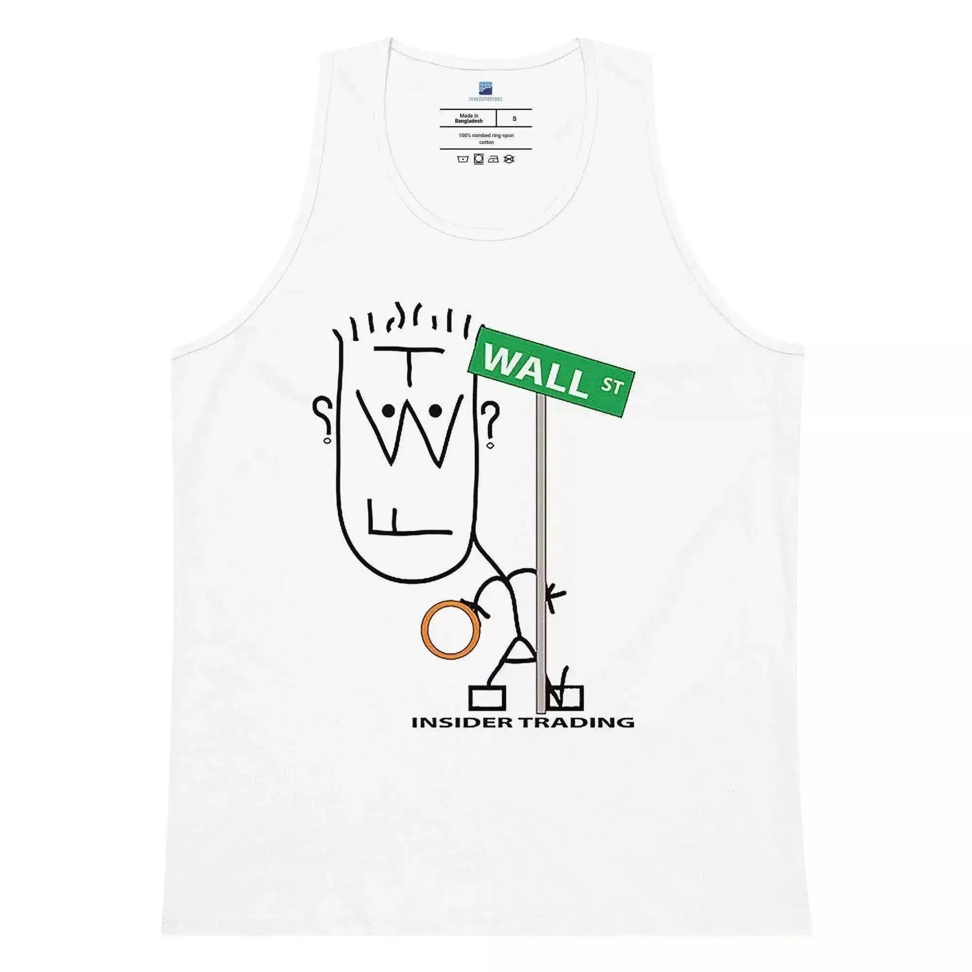 Wall Street | Insider Trading Tank Top - InvestmenTees
