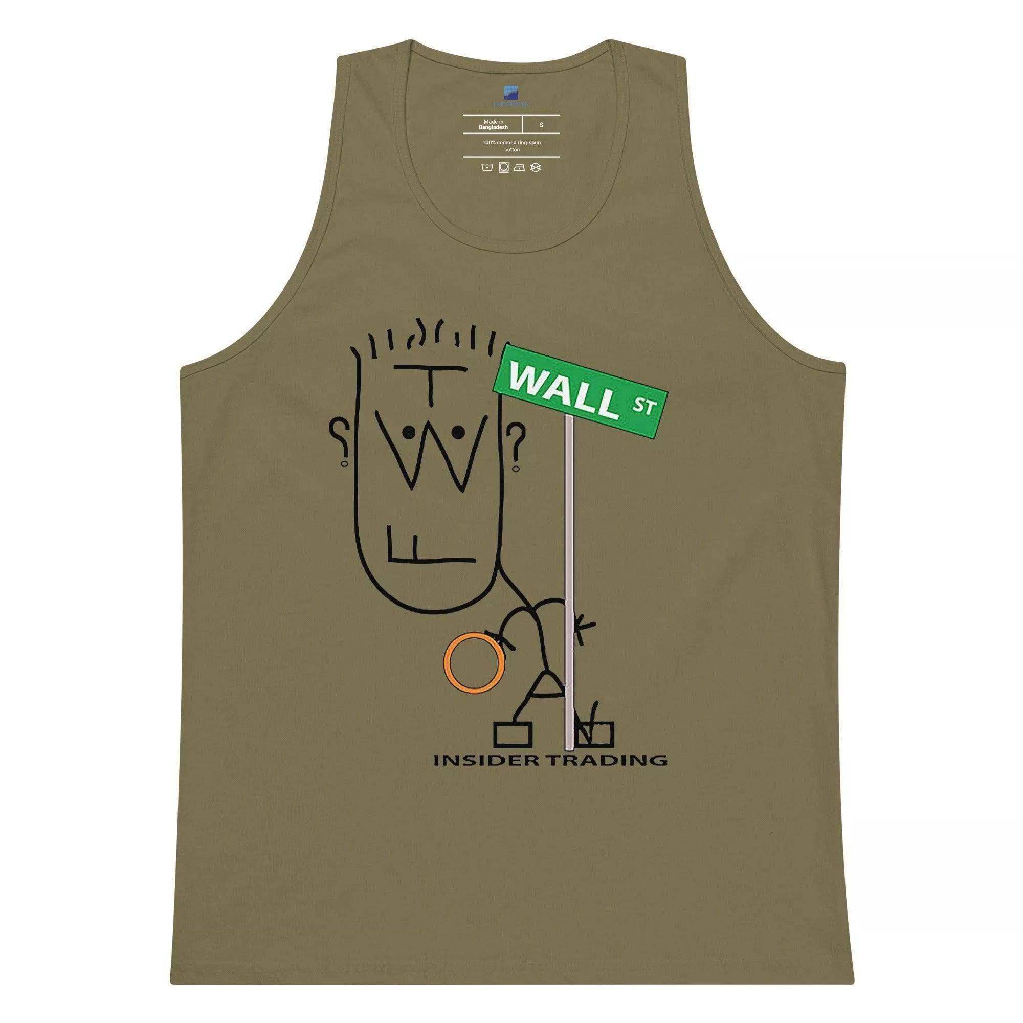 Wall Street | Insider Trading Tank Top - InvestmenTees