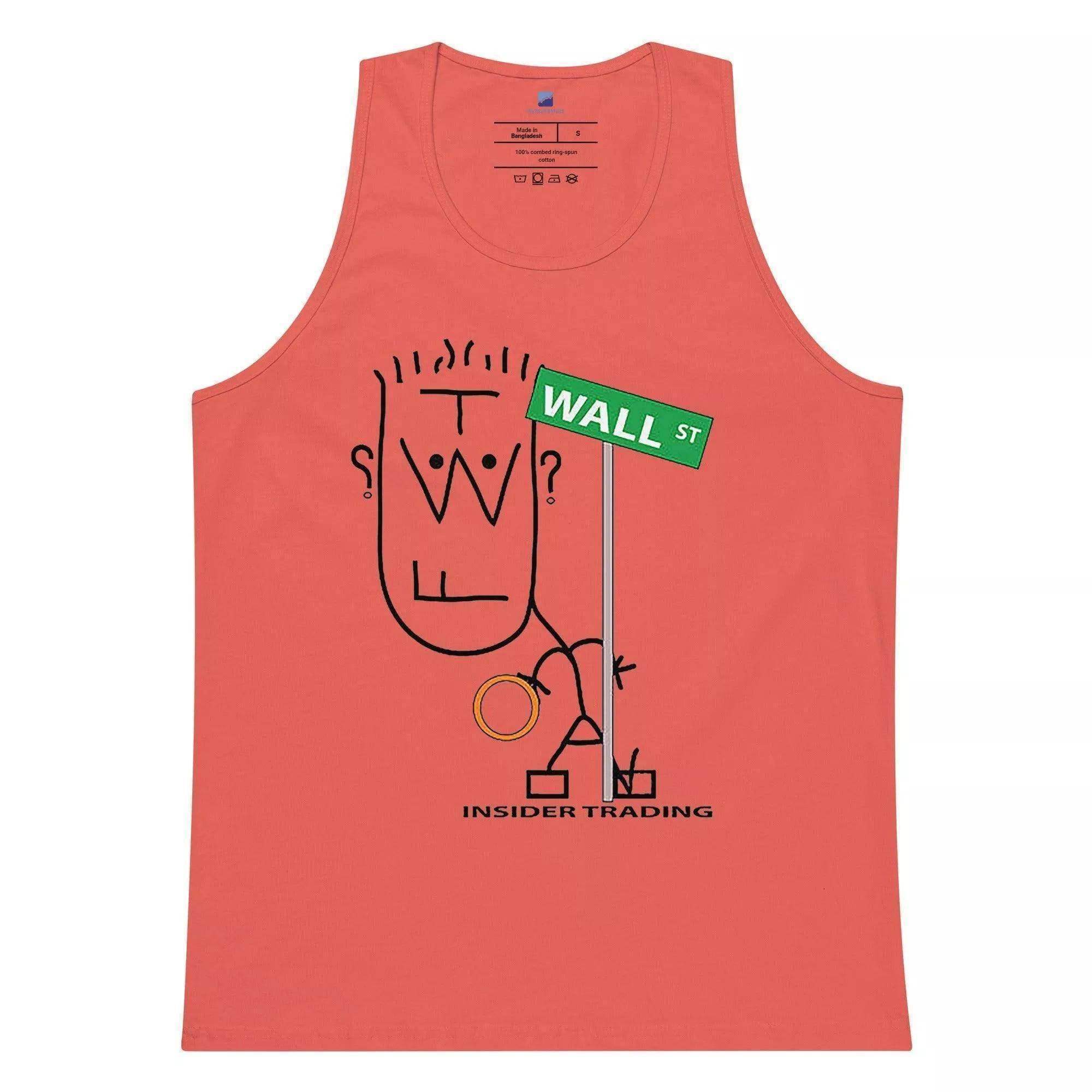 Wall Street | Insider Trading Tank Top - InvestmenTees