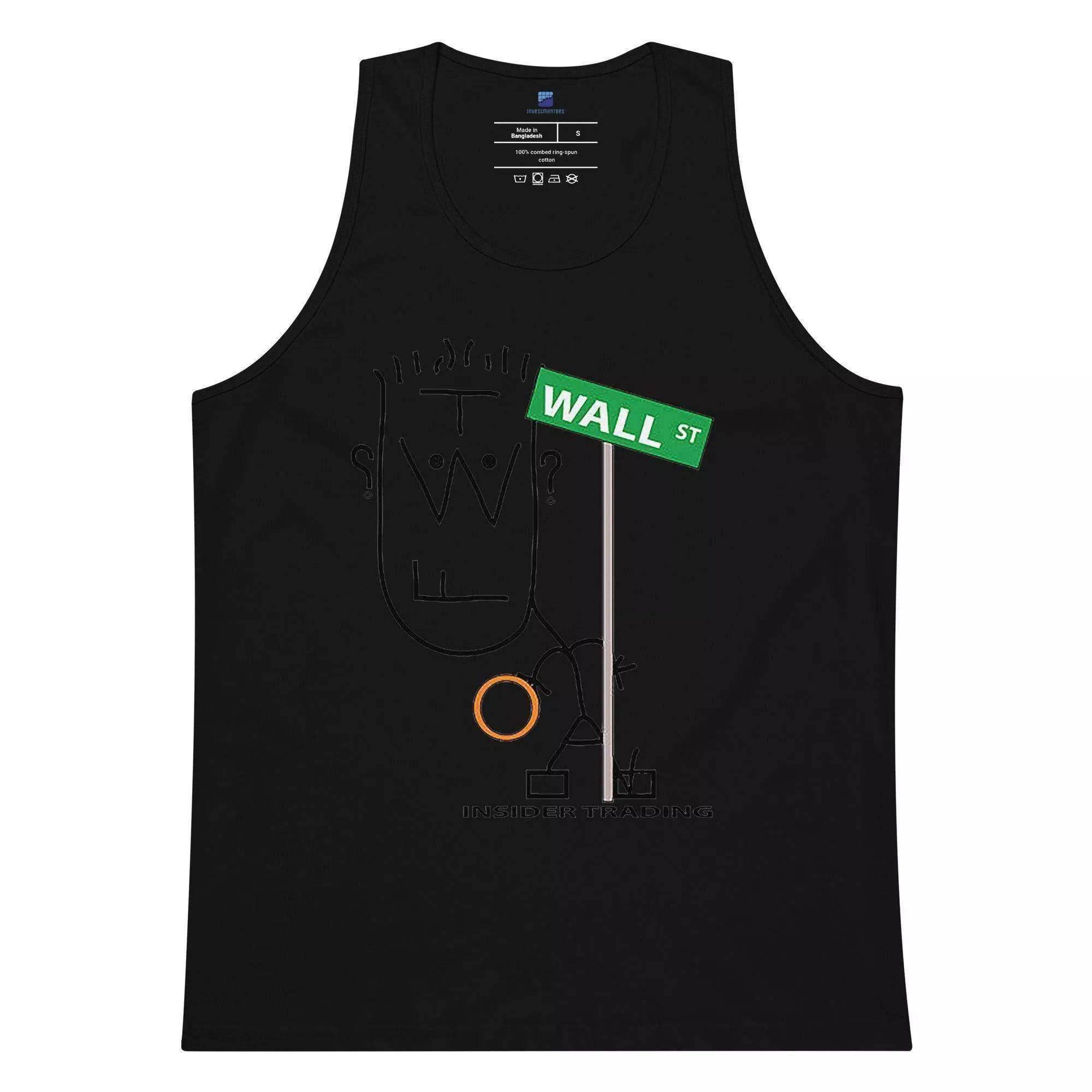 Wall Street | Insider Trading Tank Top - InvestmenTees