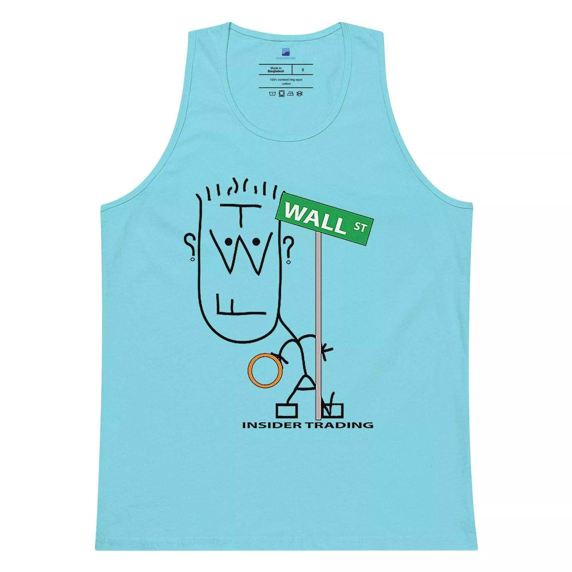 Wall Street | Insider Trading Tank Top - InvestmenTees