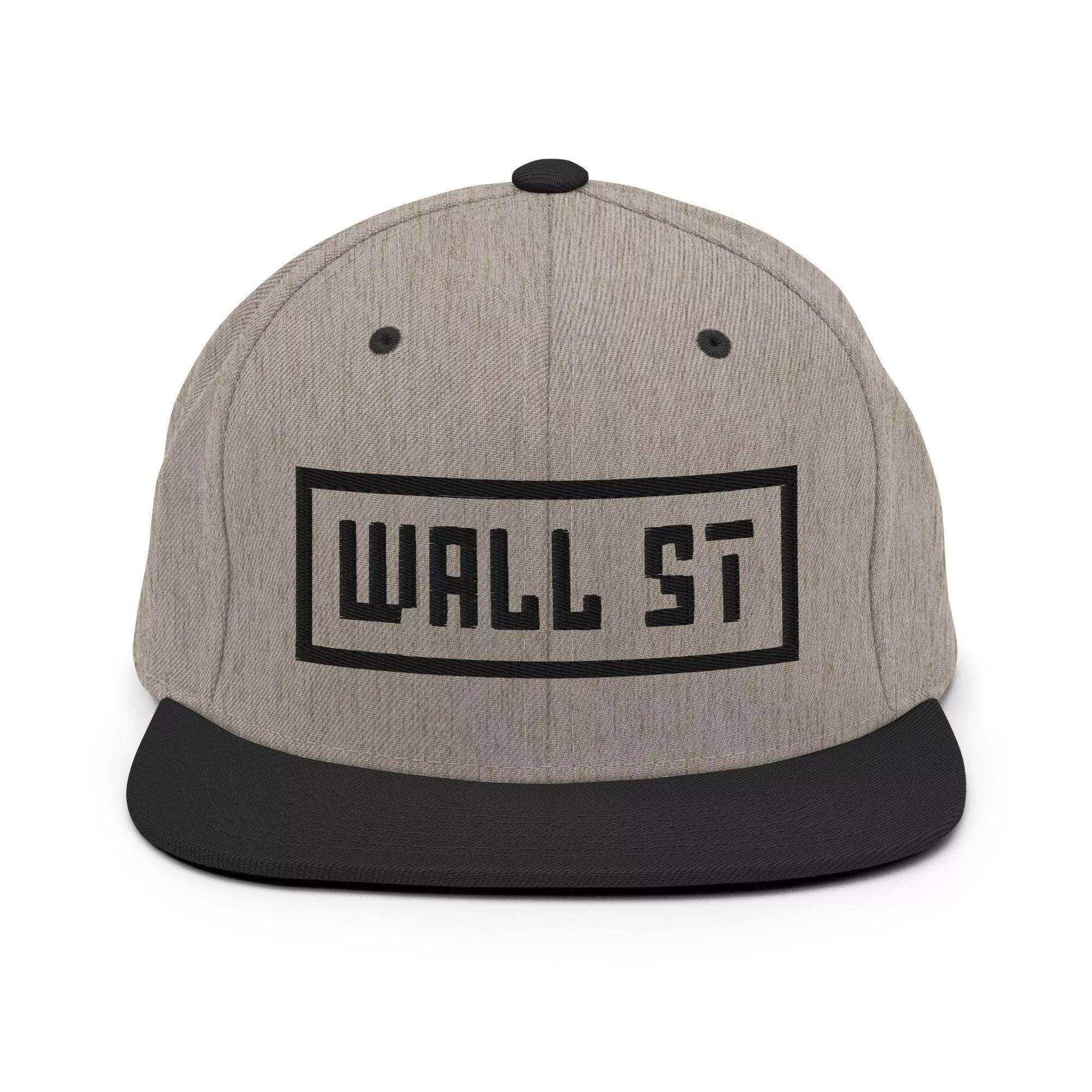 Wall Street Snapback Hat - InvestmenTees
