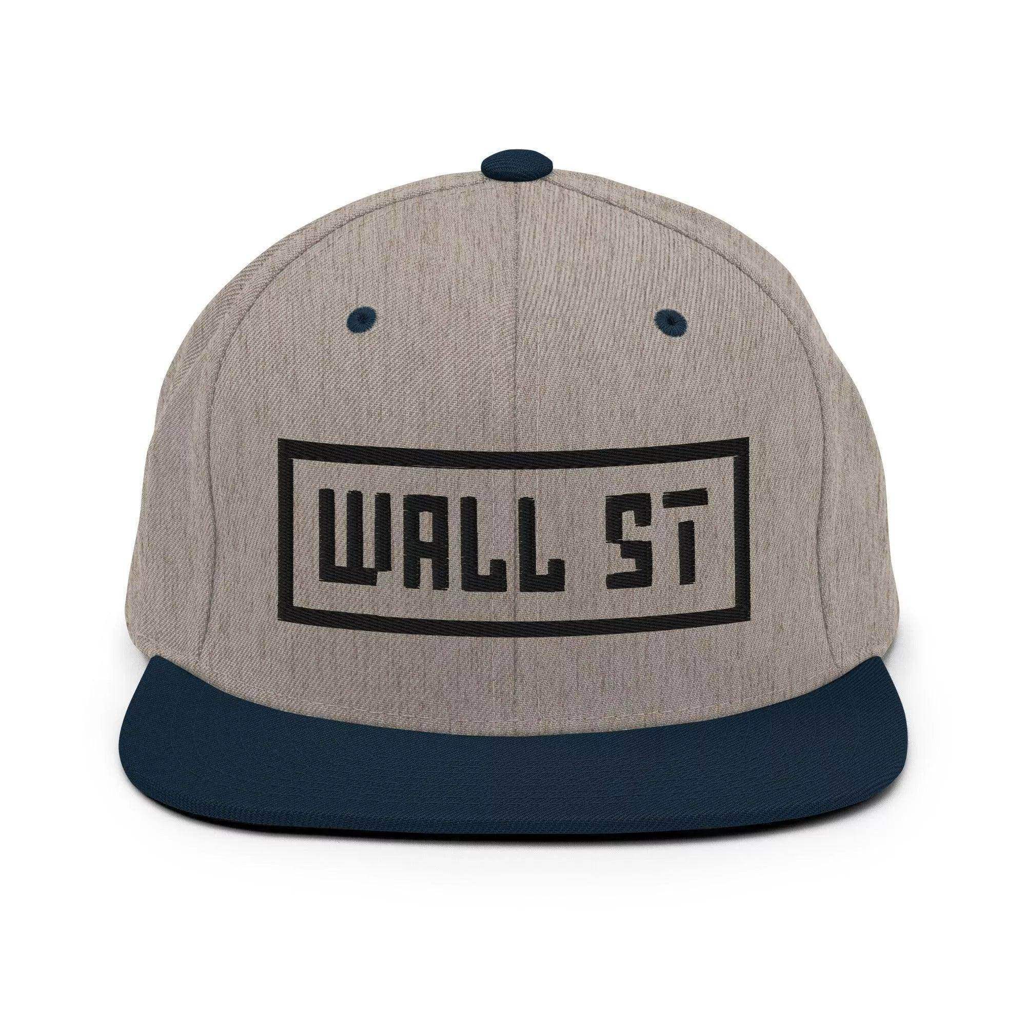 Wall Street Snapback Hat - InvestmenTees