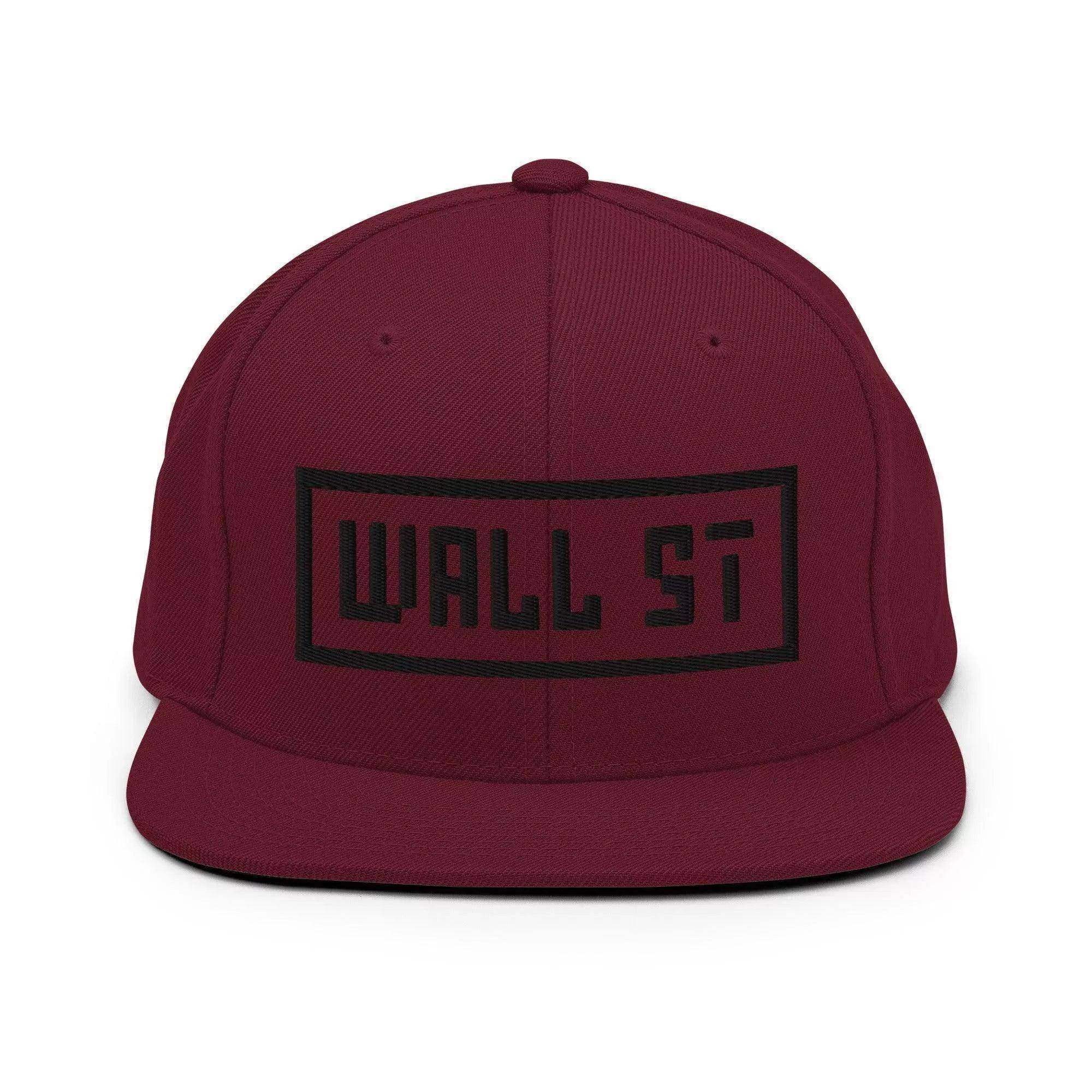 Wall Street Snapback Hat - InvestmenTees