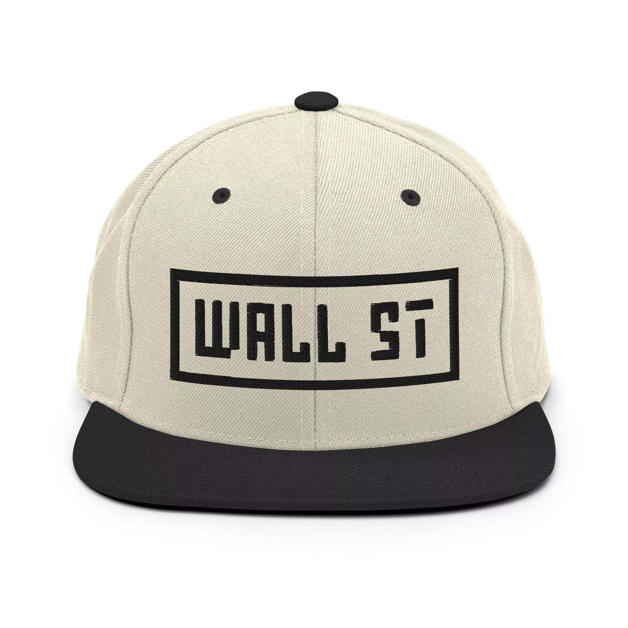 Wall Street Snapback Hat - InvestmenTees