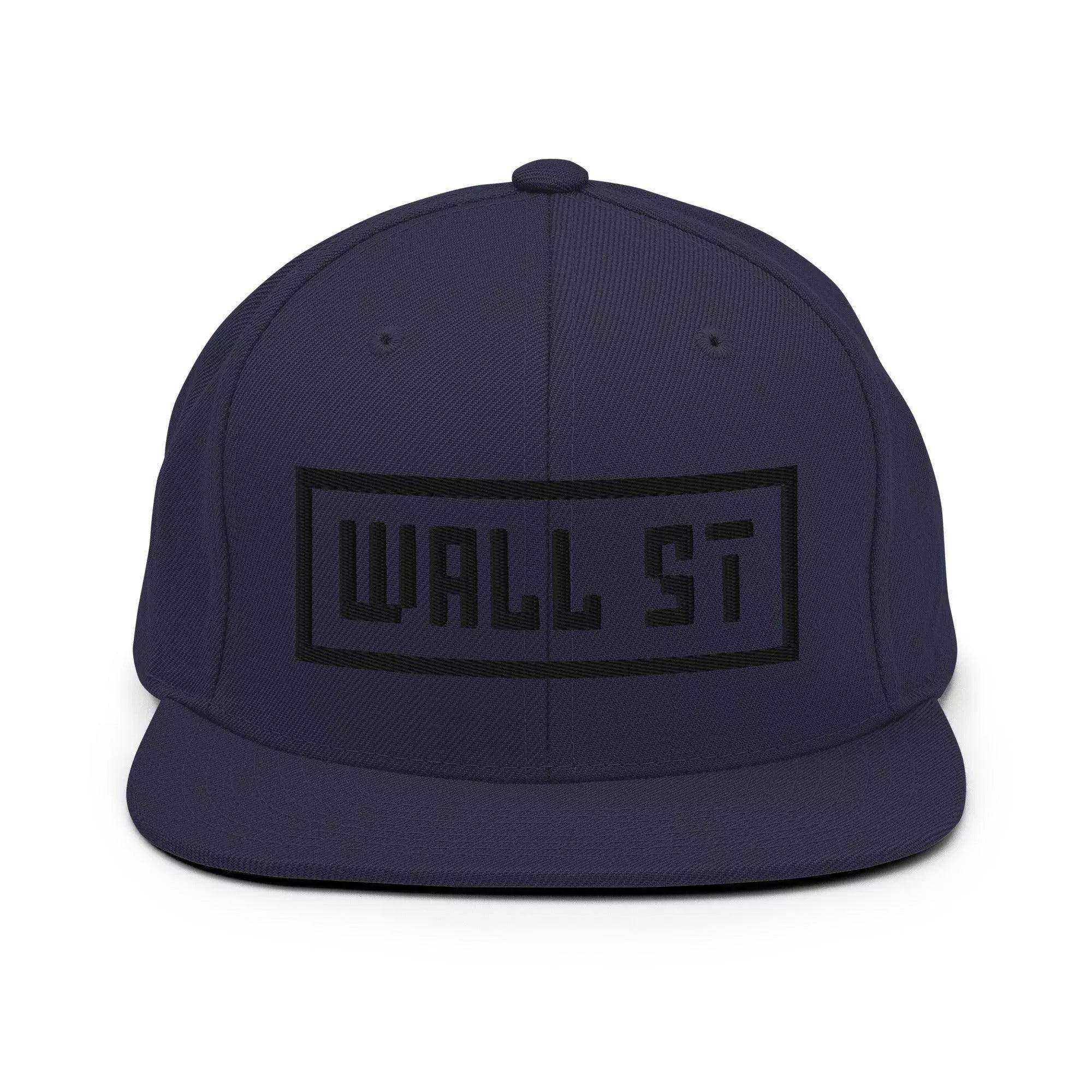 Wall Street Snapback Hat - InvestmenTees