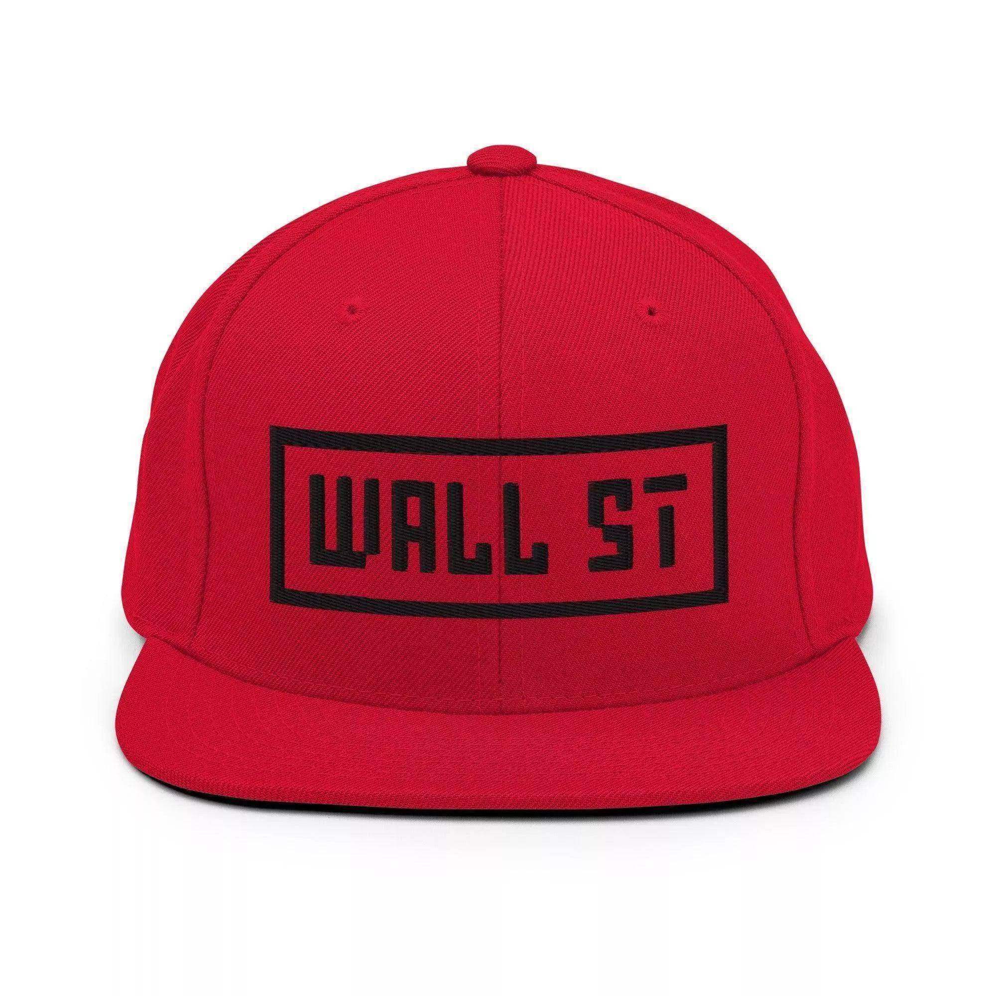 Wall Street Snapback Hat - InvestmenTees