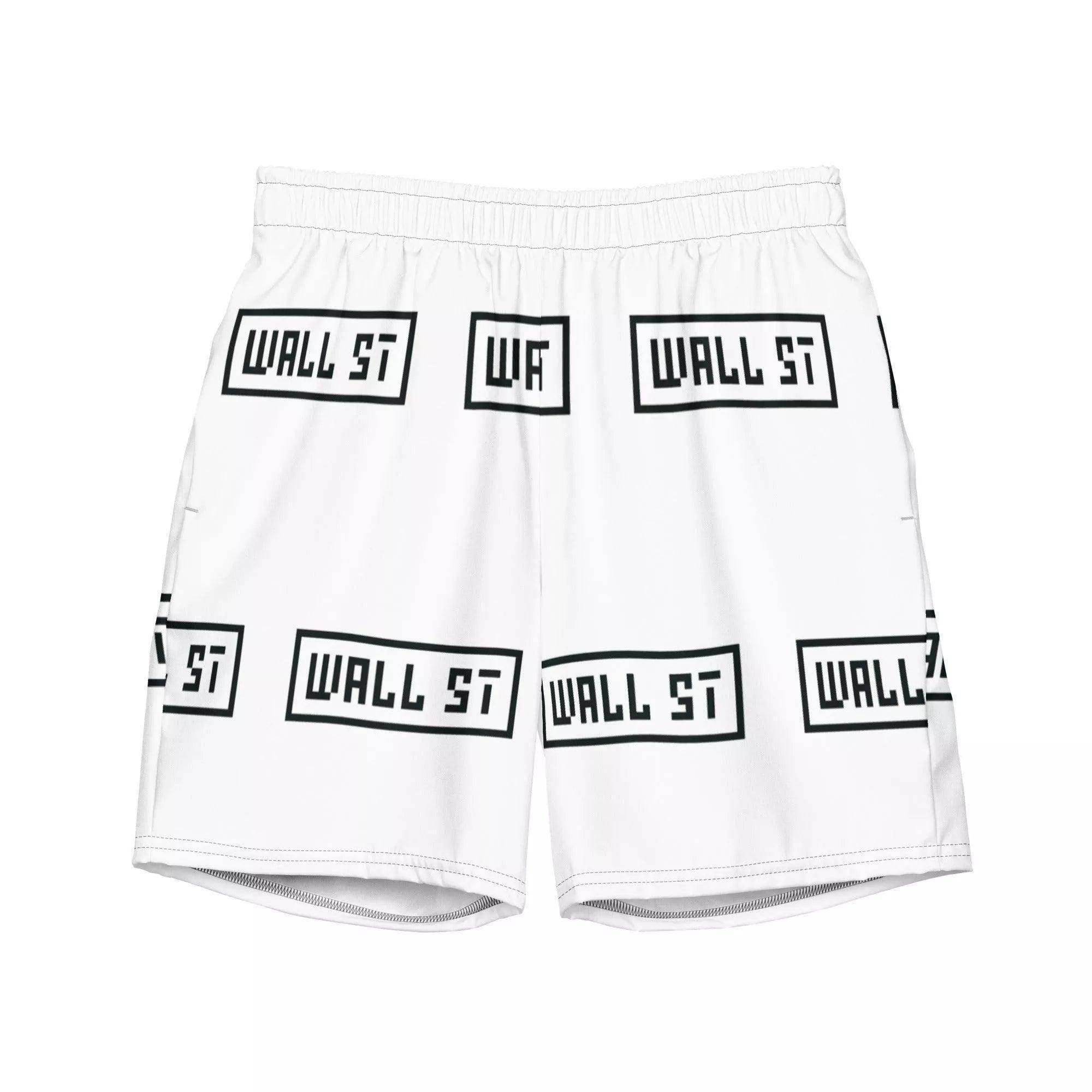 Wall Street Swim Trunks - InvestmenTees