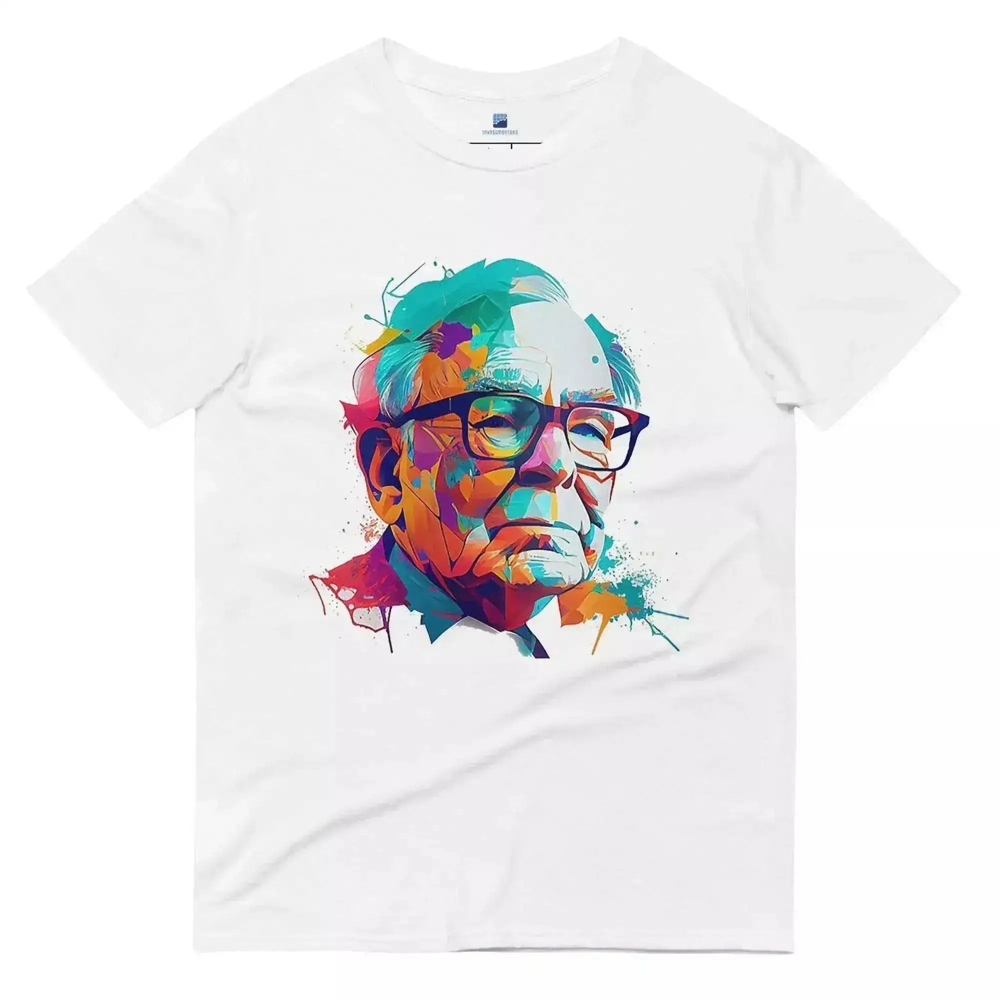 Warren Buffett Color Splash T-Shirt - InvestmenTees