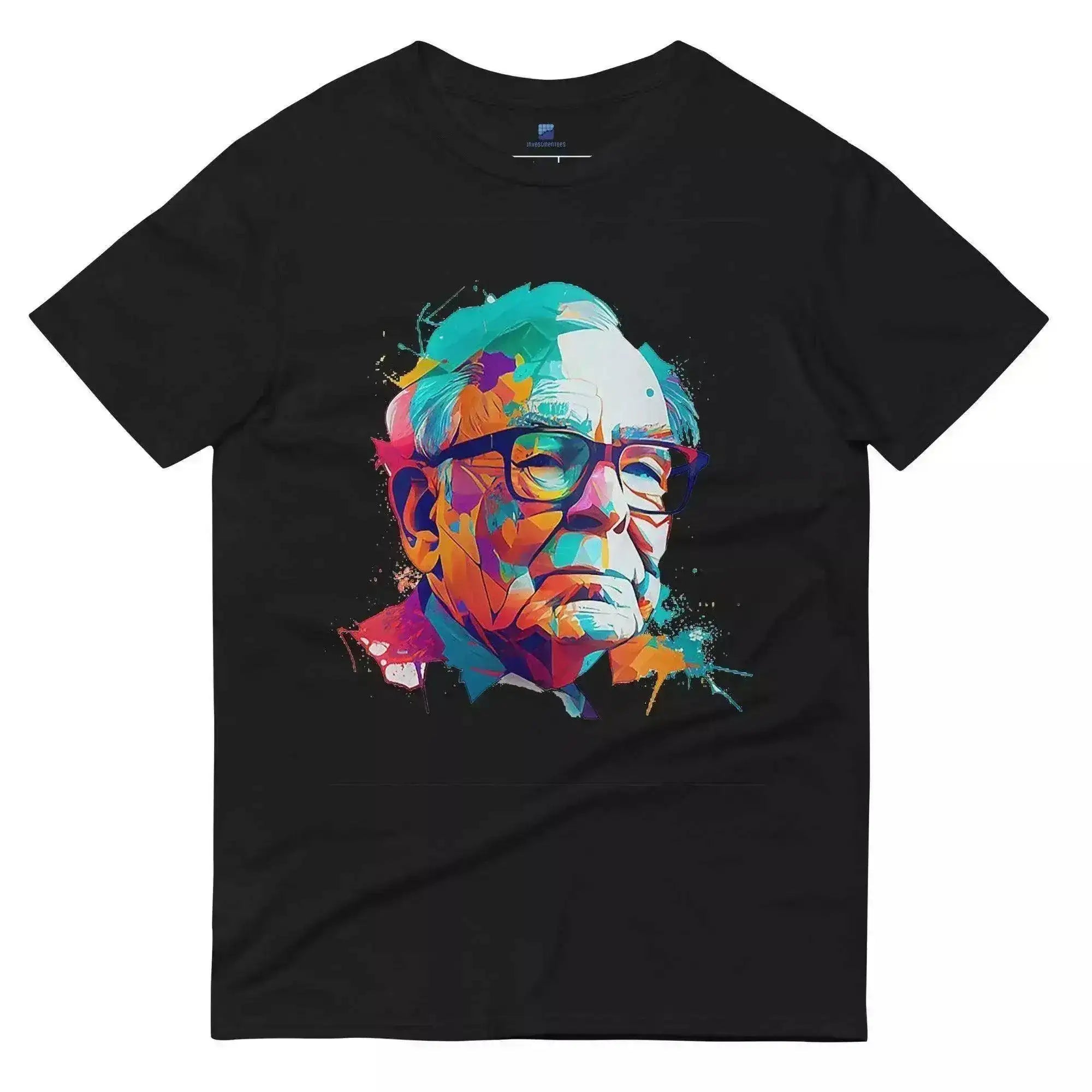 Warren Buffett Color Splash T-Shirt - InvestmenTees