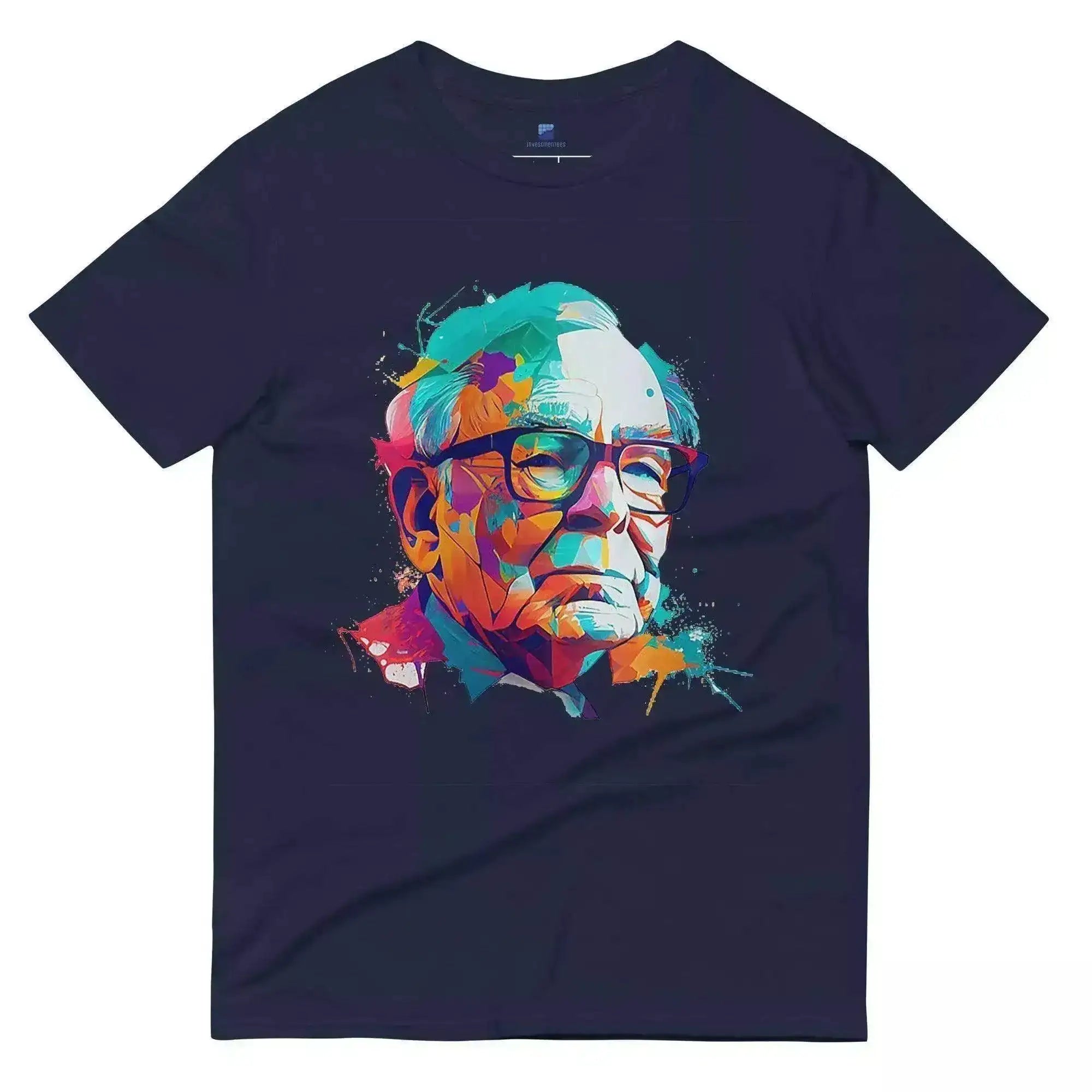 Warren Buffett Color Splash T-Shirt - InvestmenTees