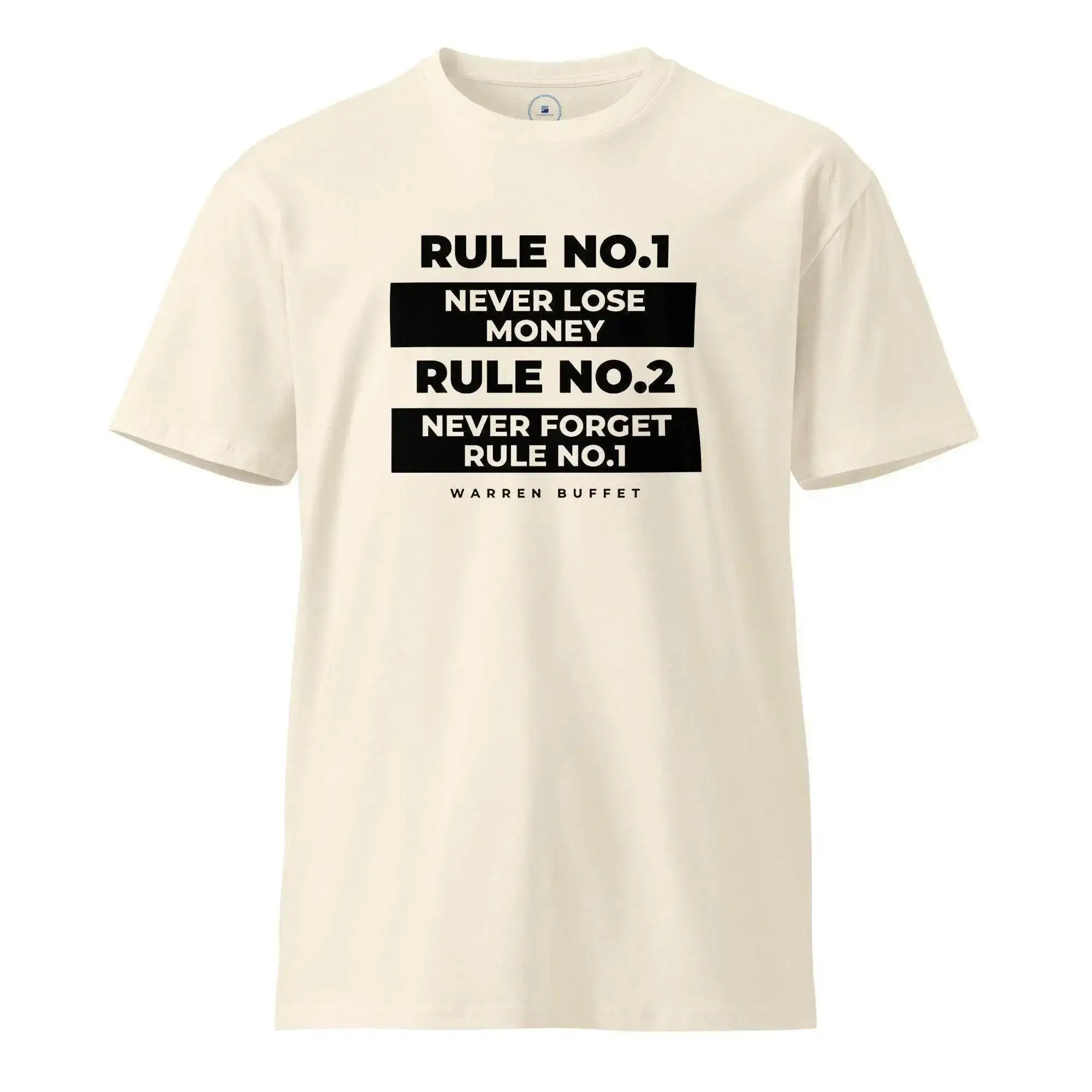 Warren Buffett Rules T-Shirt - InvestmenTees