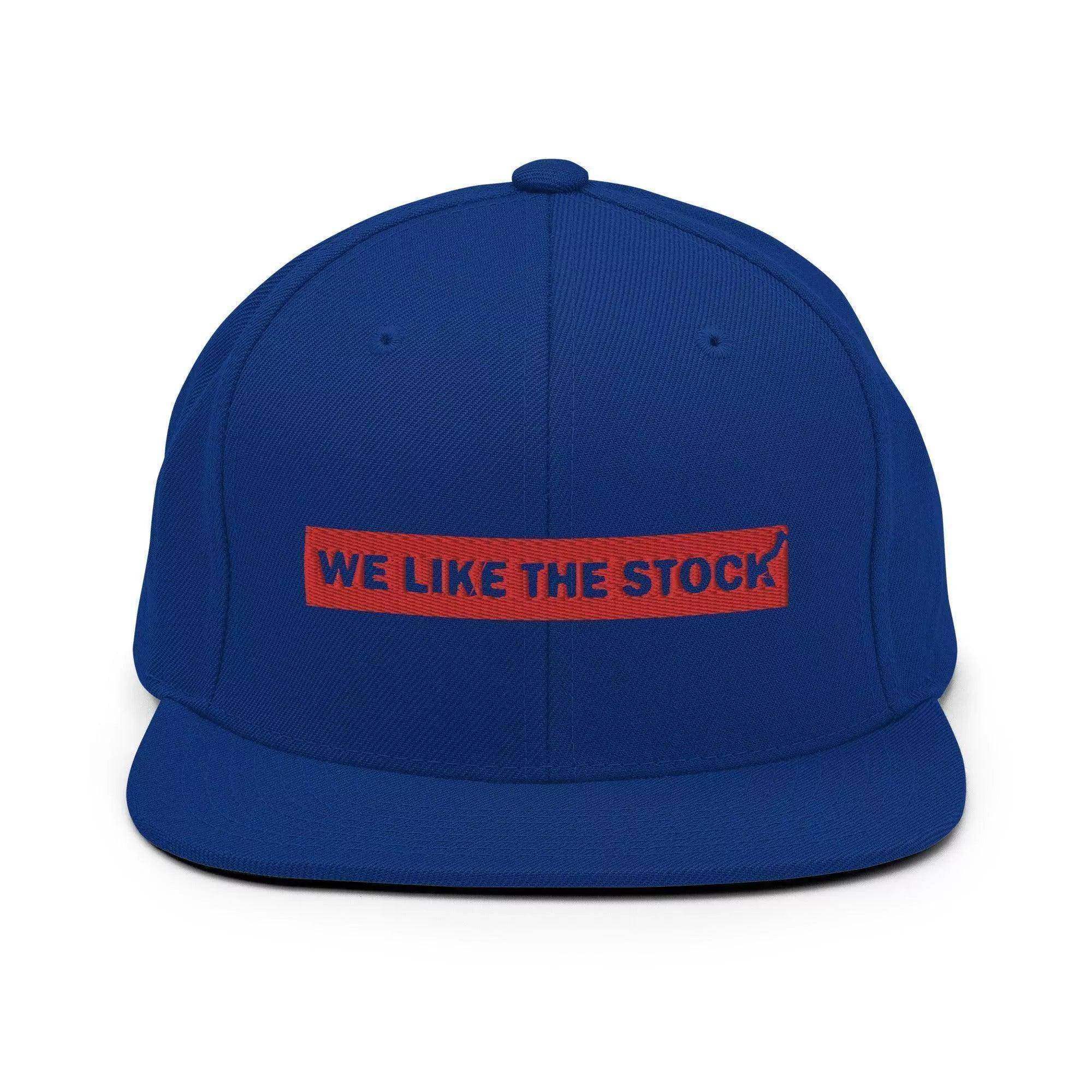 We Like The Stock Snapback Hat - InvestmenTees