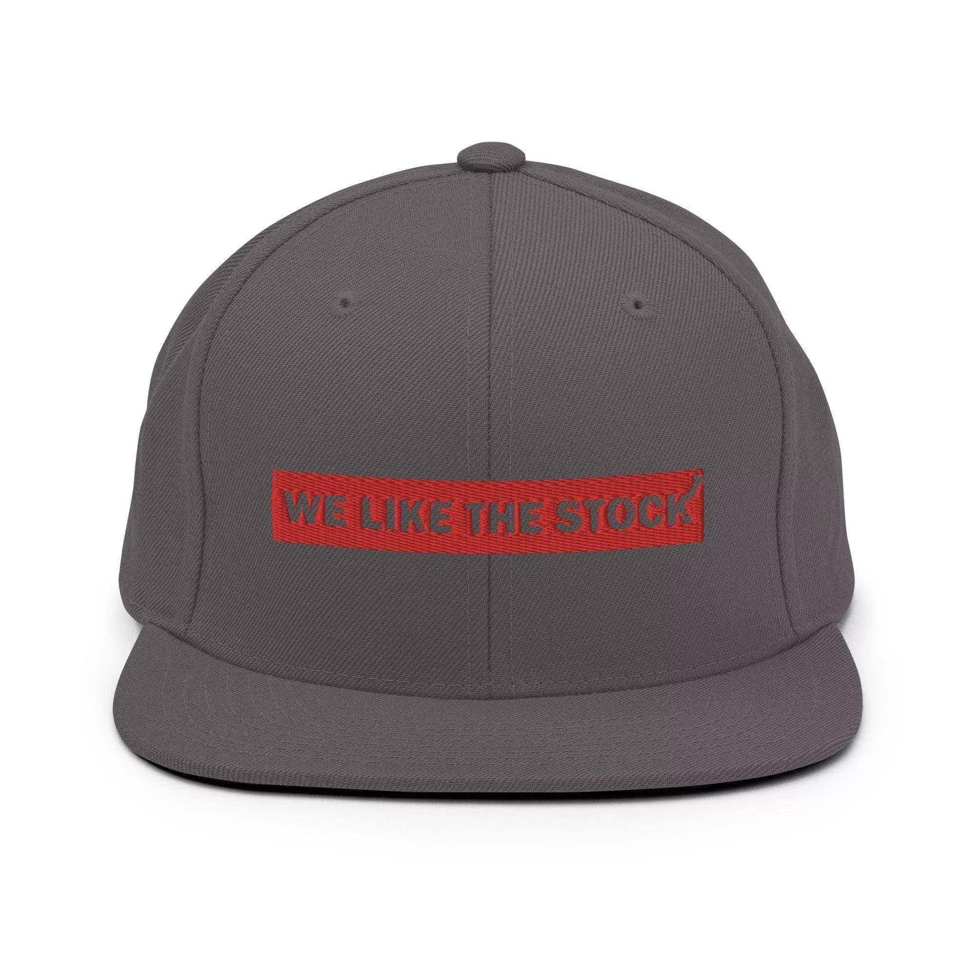 We Like The Stock Snapback Hat - InvestmenTees