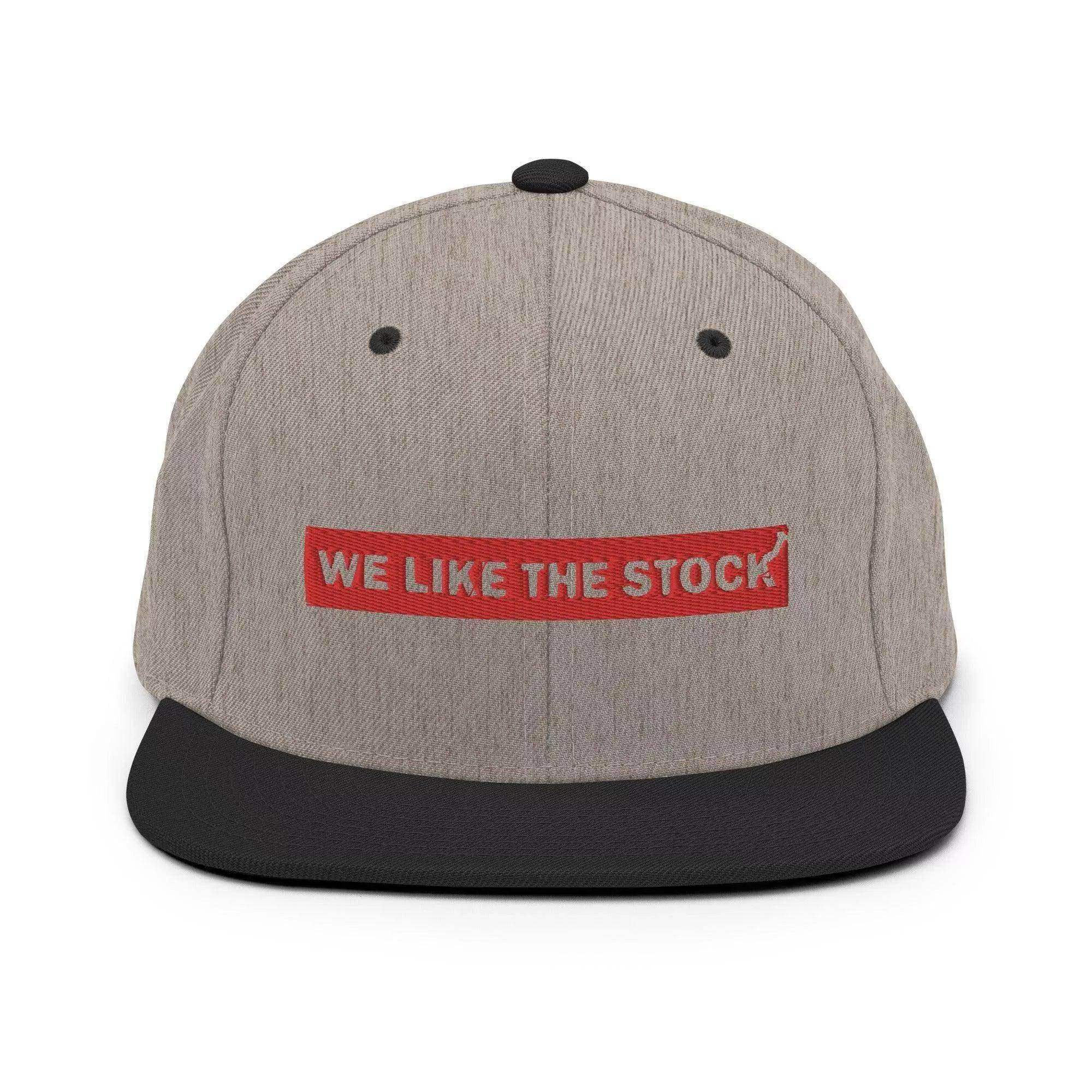 We Like The Stock Snapback Hat - InvestmenTees