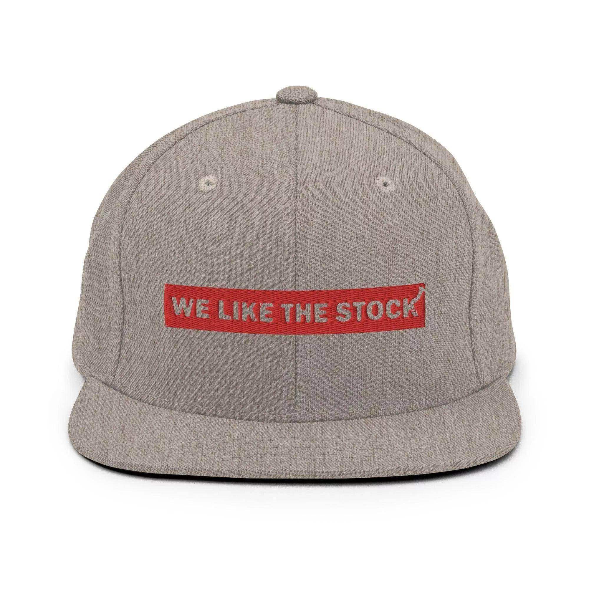 We Like The Stock Snapback Hat - InvestmenTees